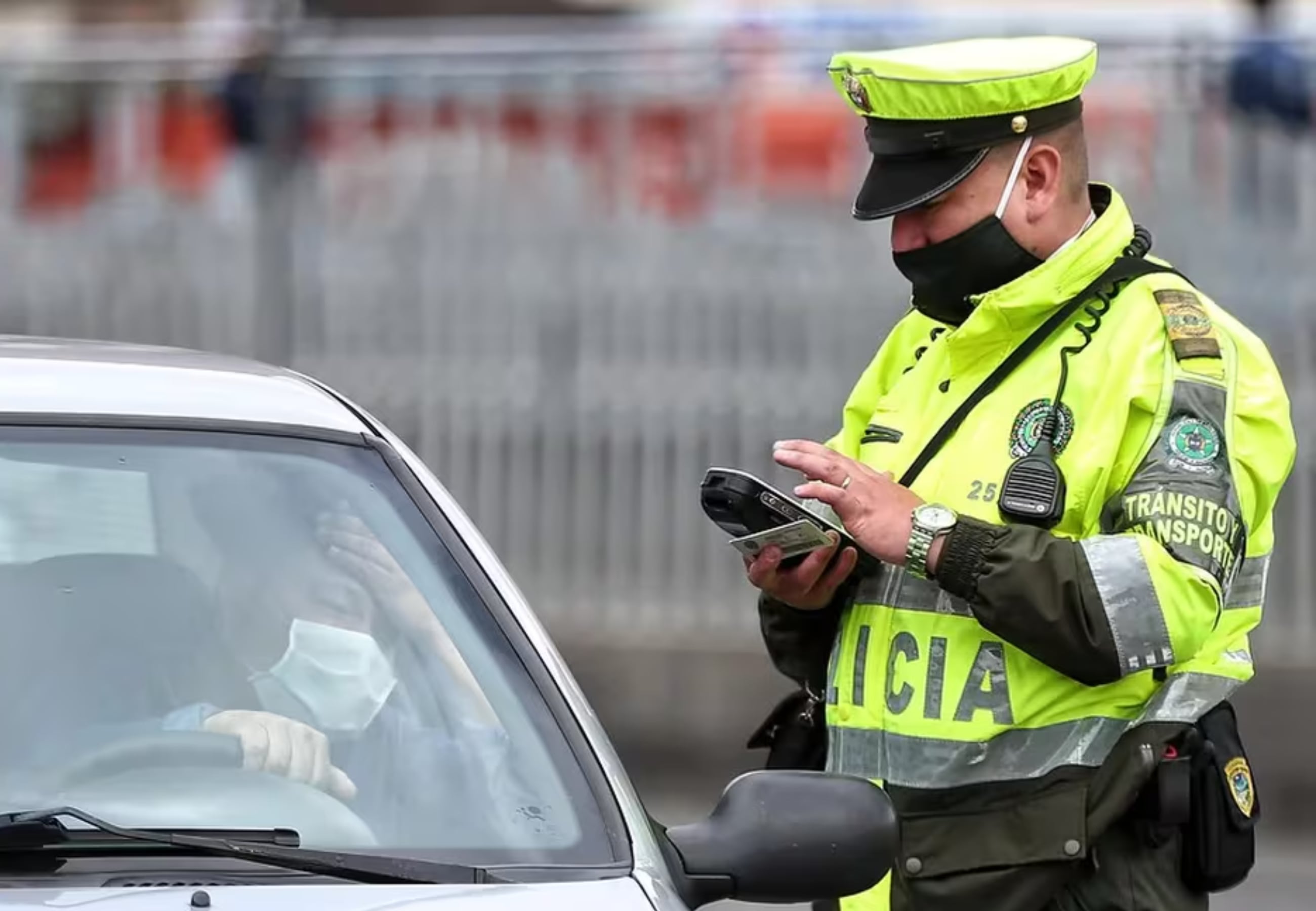 Policía de tránsito - Colombia