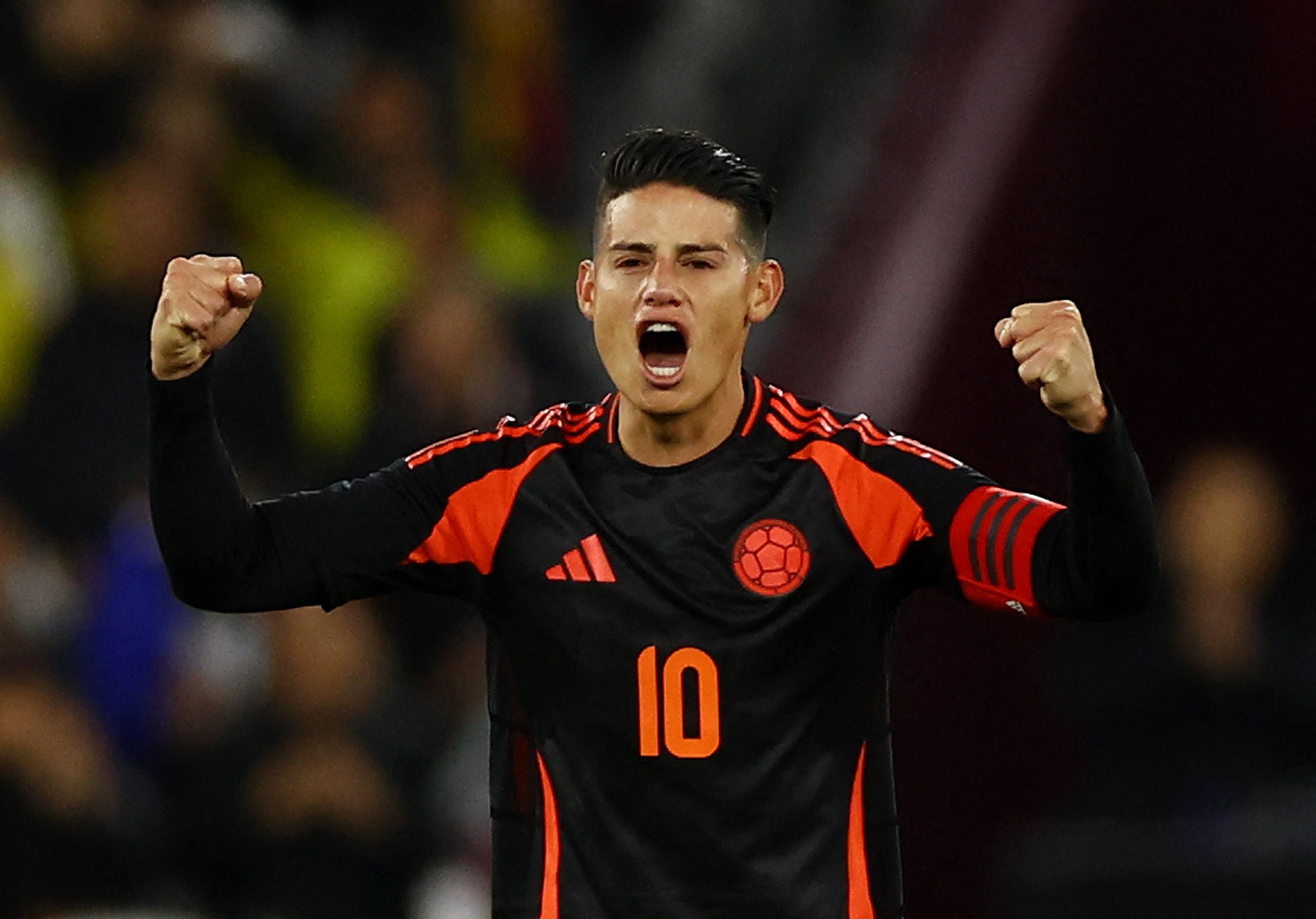 James ha demostrado un excelente nivel con la selección Colombia en cada uno de los partidos que ha disputado en la era de Néstor Lorenzo - crédito Matthew Childs