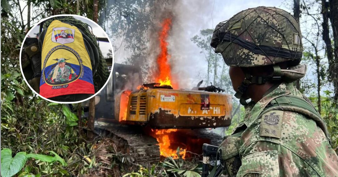 Las disidencias de las Farc han concretado múltiples atentados en el suroccidente del país en las últimas semanas - crédito Fuerzas Militares