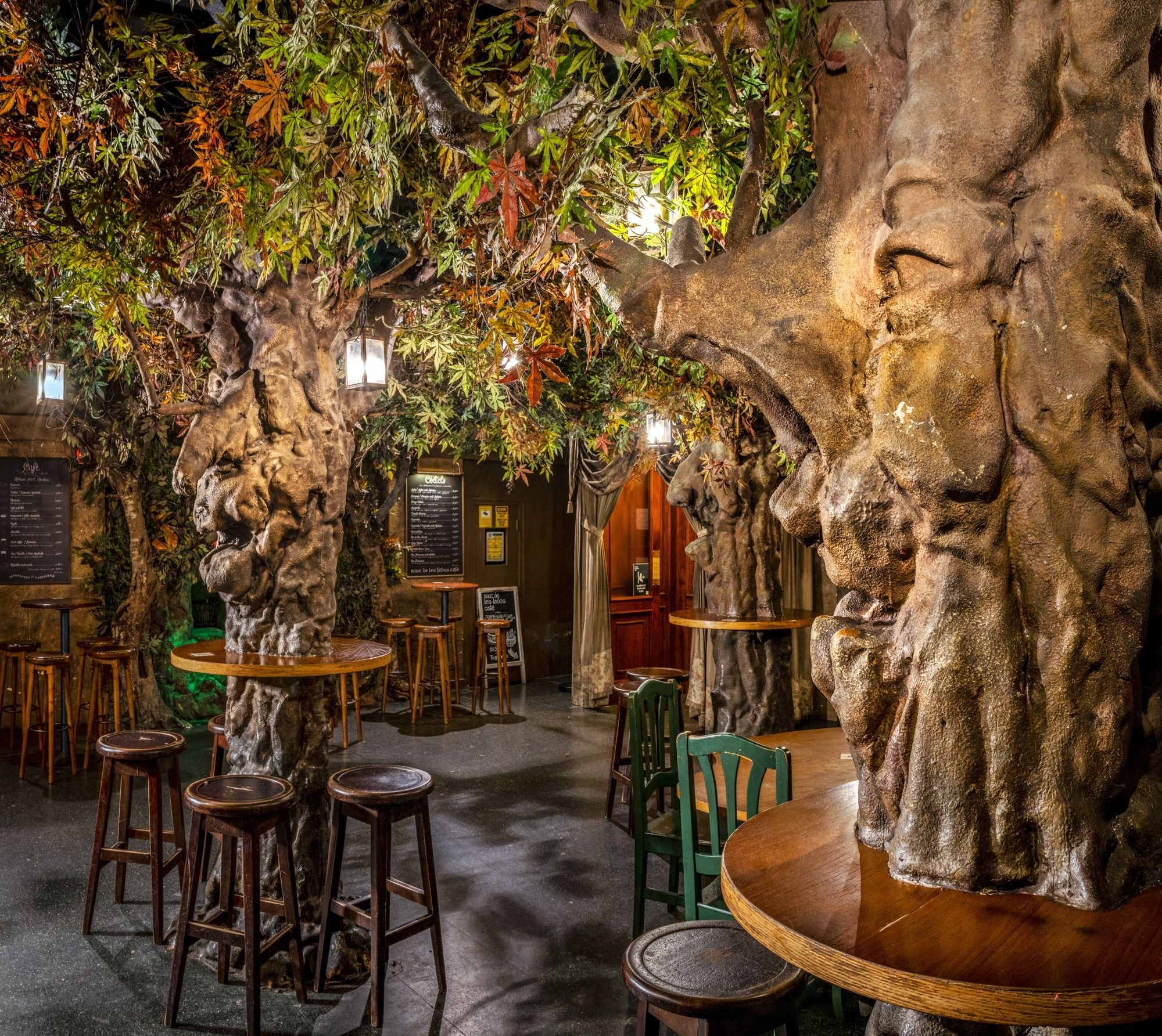 Interior del bar El Bosc de les Fades