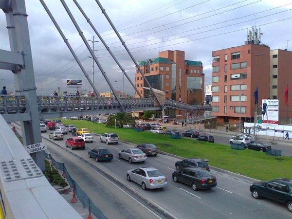 Autopista Norte calle 100-Colombia