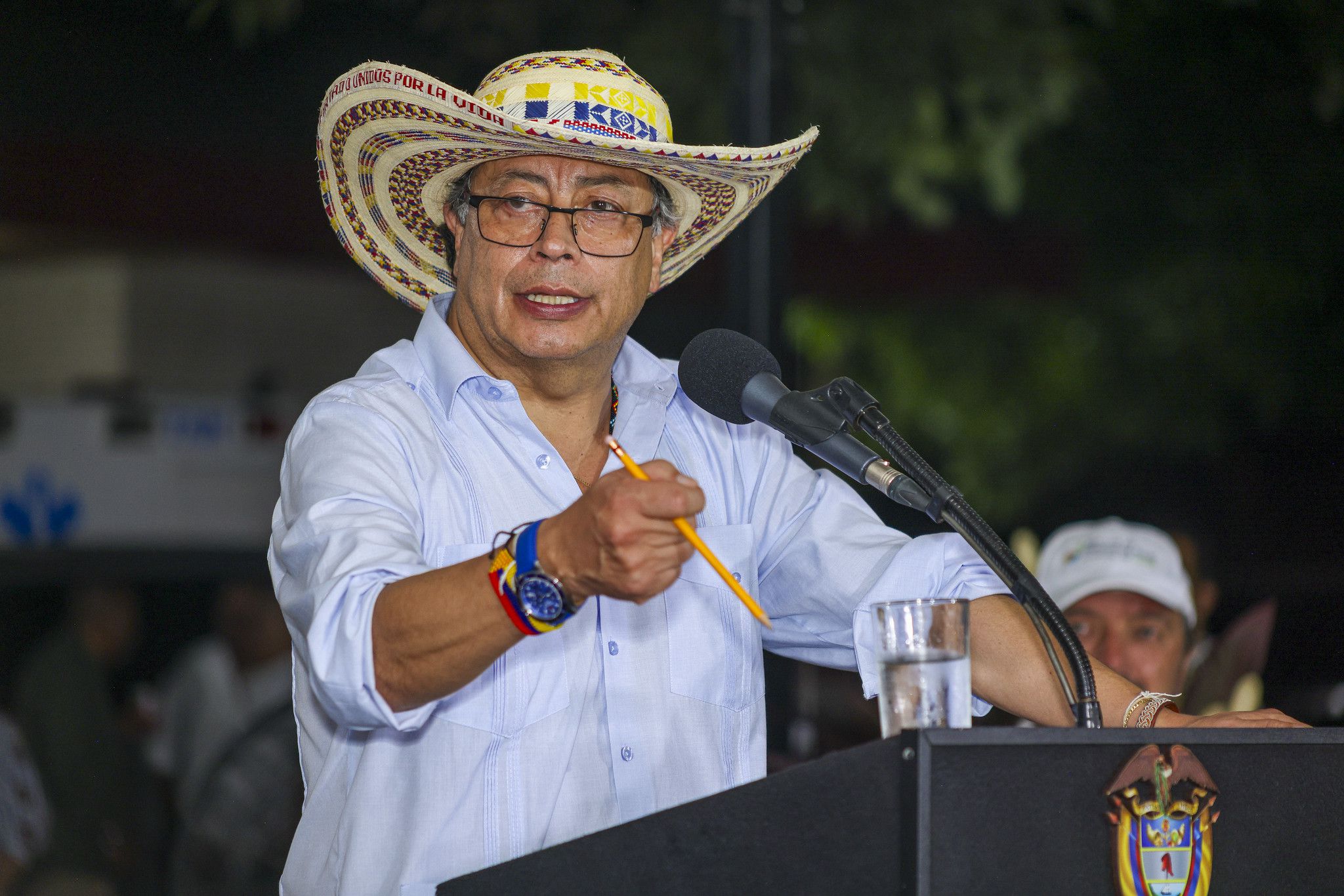 Gustavo Petro le respondió a Iván Name desde Montería Córdoba, sobre la acusación de querer usar la Fuerza Pública para forzar a una Asamblea Nacional Constituyente - crédito Presidencia.