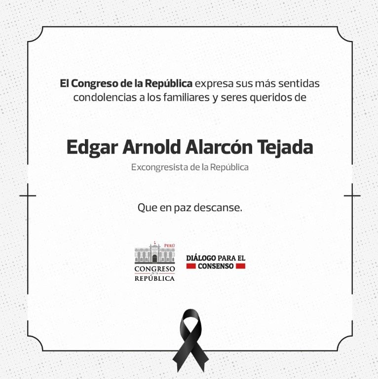 fallece edgar Alarcón