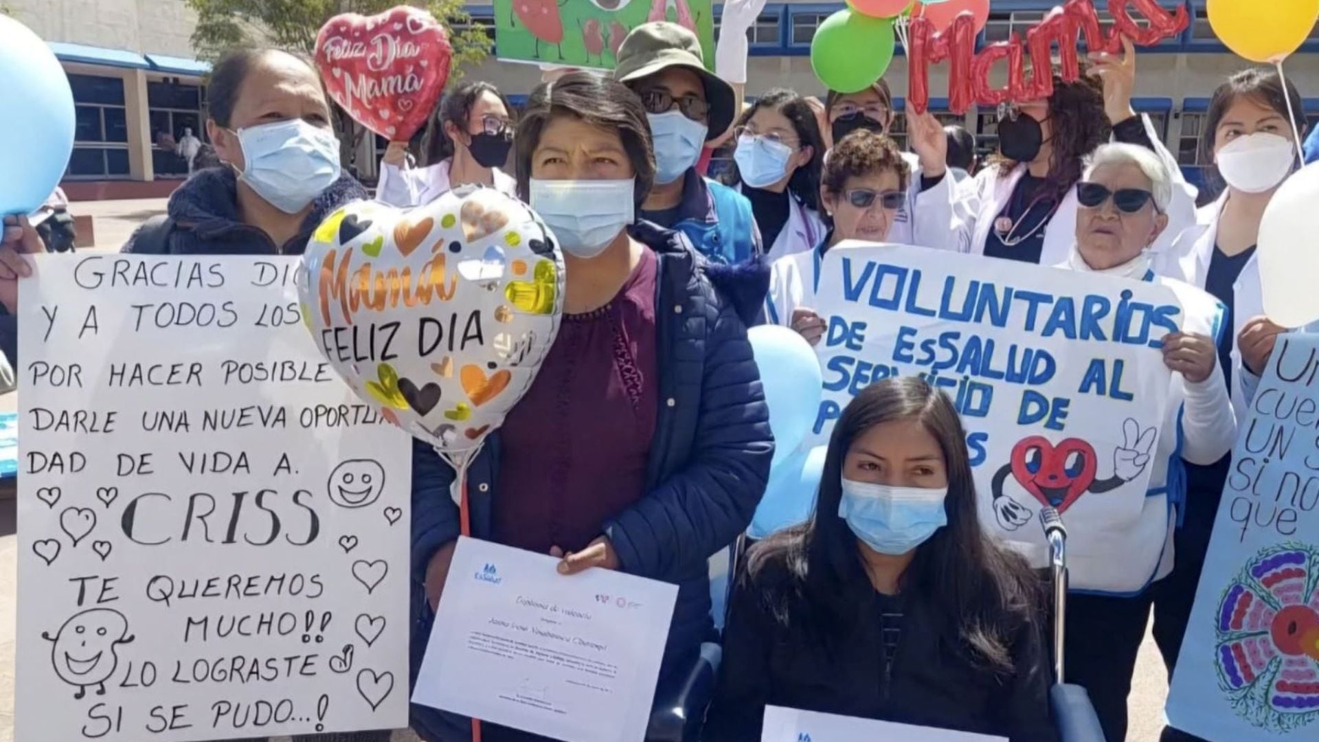 Una madre de la región Junín se sometió a una cirugía para extraerse un riñón y donárselo a su hija