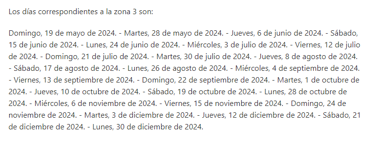 Fechas del corte del suministro de agua potable en la zona 3 - crédito Infobae