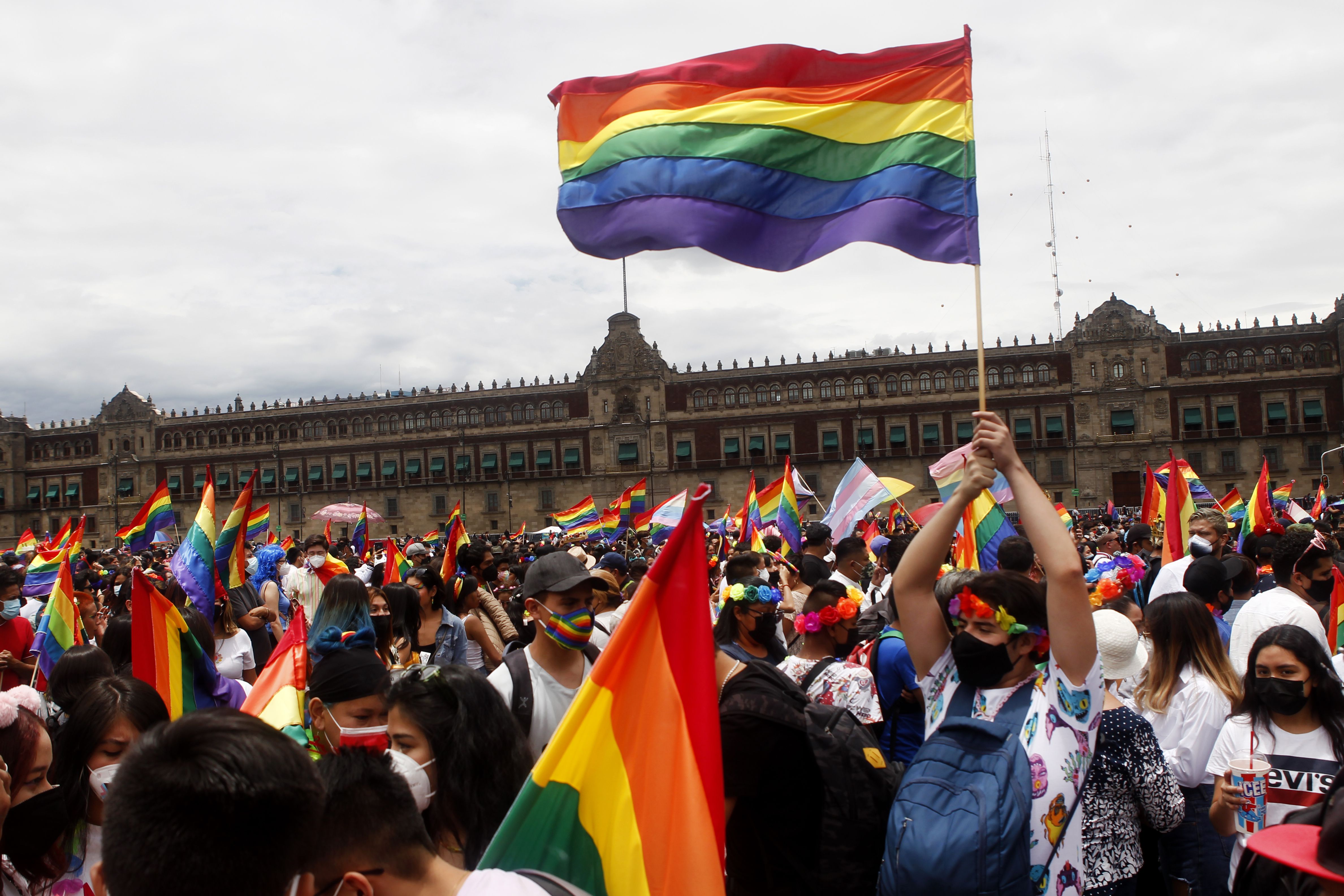 Marcha del Orgullo LGBTTTIQ en Ciudad de México, tendrá de recorrido del Ángel de la Independencia al Zócalo capitalino. Foto: Karina Herández / Infobae