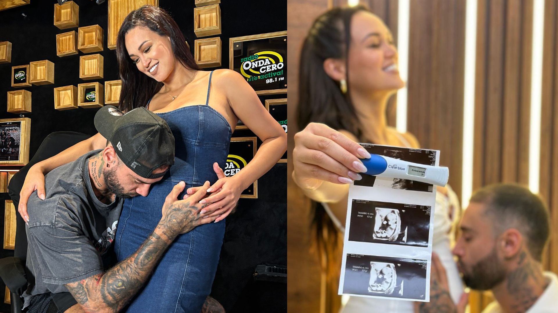 Angie Arizaga revela cuánto tiempo de gestación tiene.