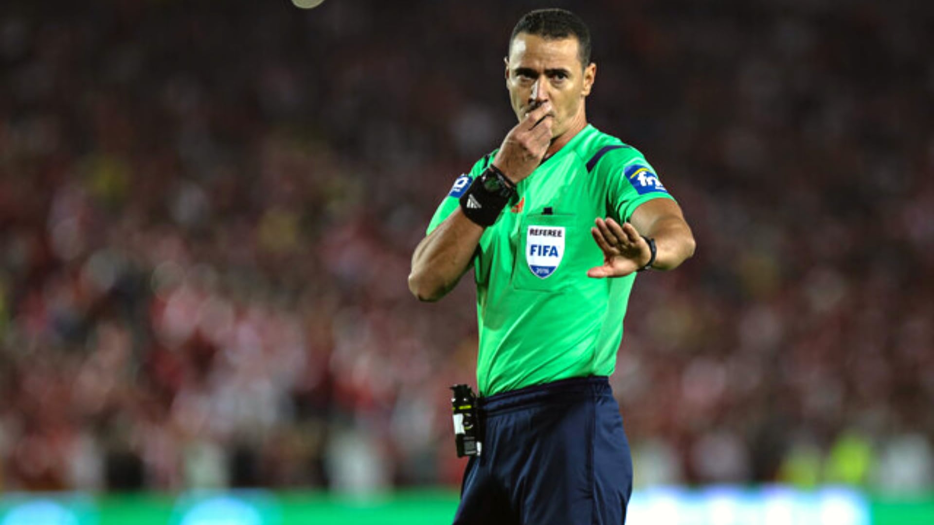 La millonaria compensación que recibirá Wilmar Roldán por dirigir en arbitraje la final de la Copa Libertadores - crédito	Diego Pineda/Colprensa