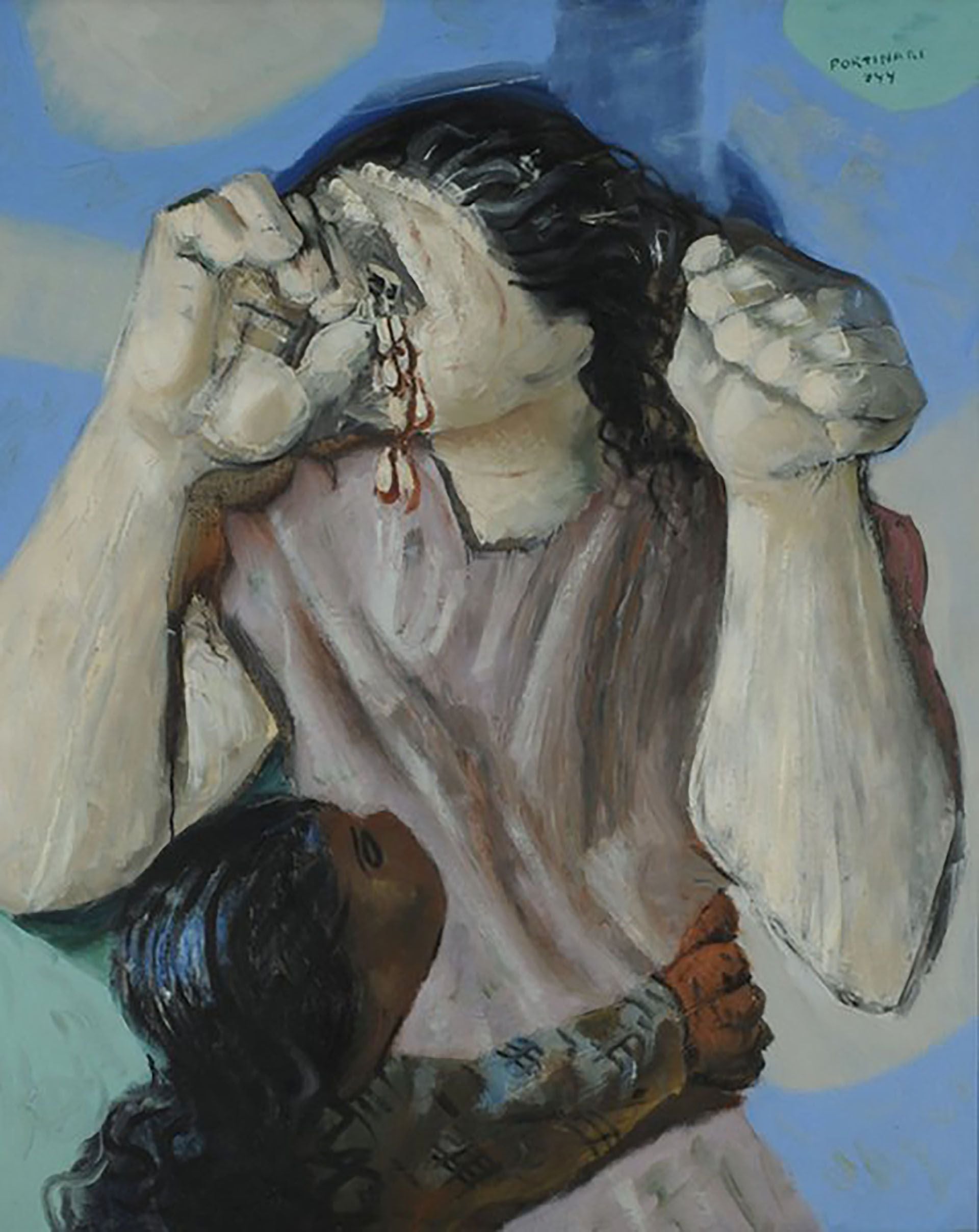 Mujer llorando de Candido Portinari -  Fui, vi y escribí