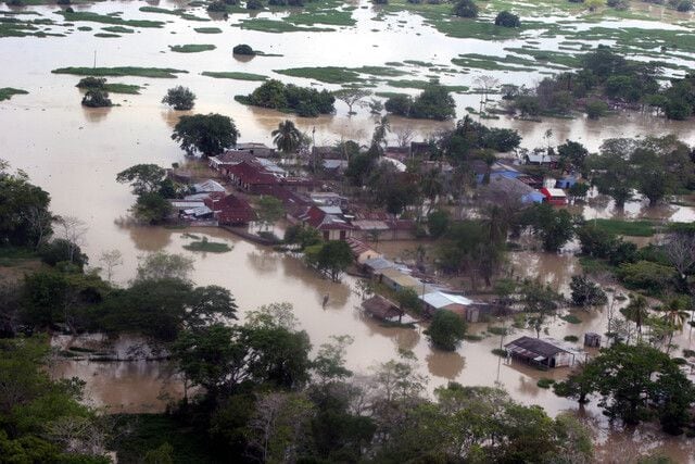 La emergencia por desbordamiento del río Cauca - la mojana
