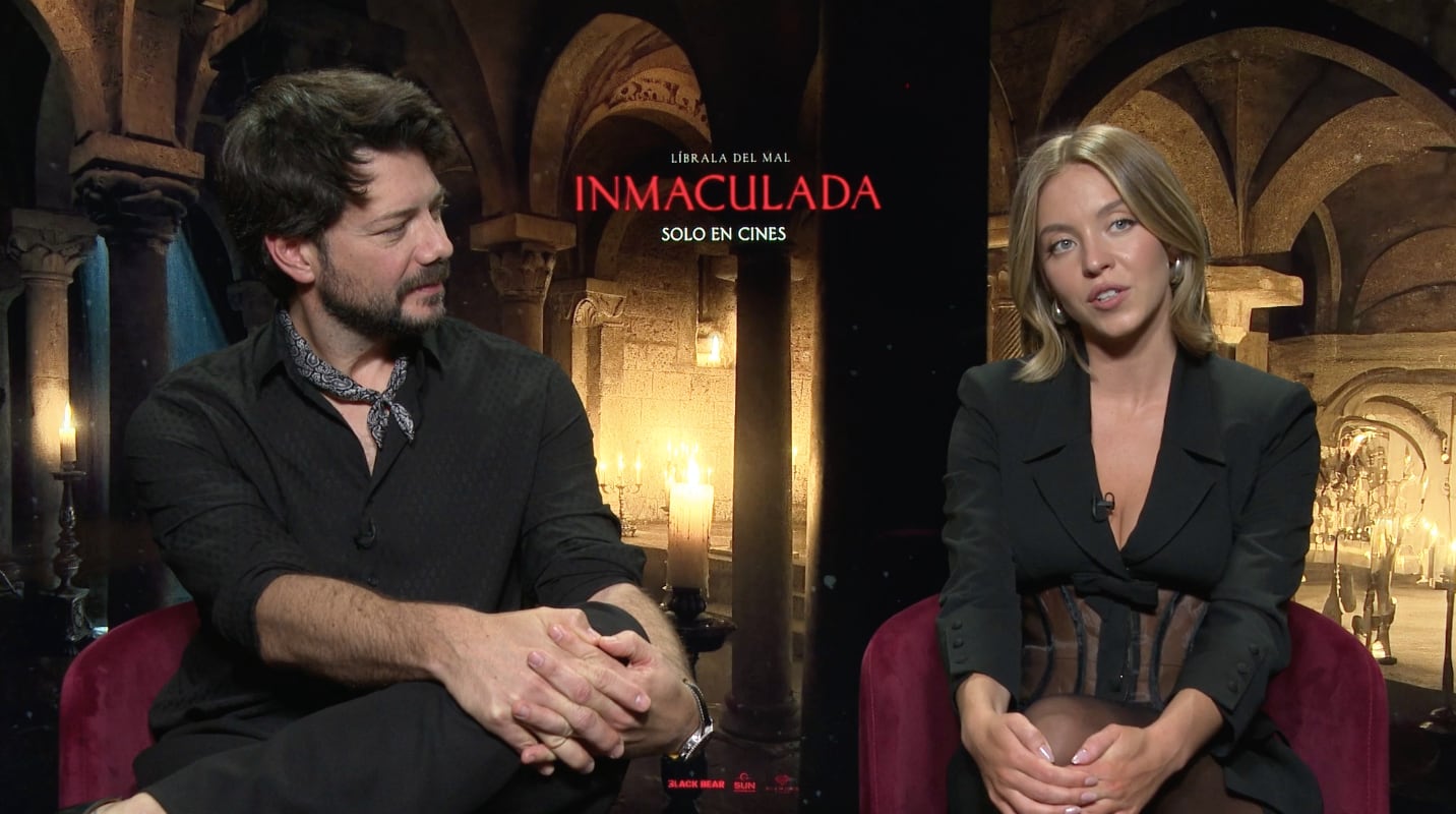 Immaculate, Inmaculada movie Sydney Sweeney y Álvaro Morte