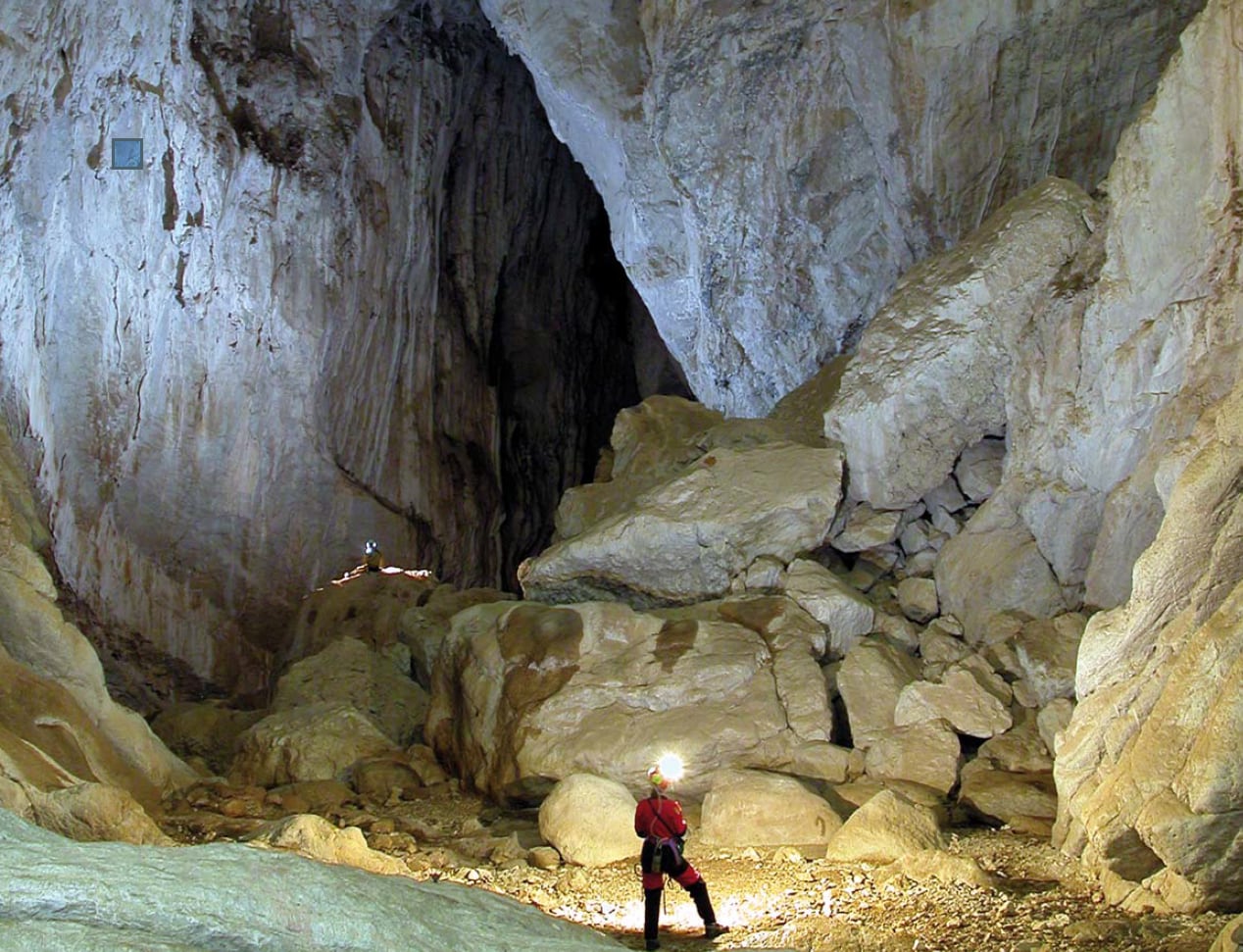 Cueva del Hundidero, en Málaga (Turismo de Andalucía).