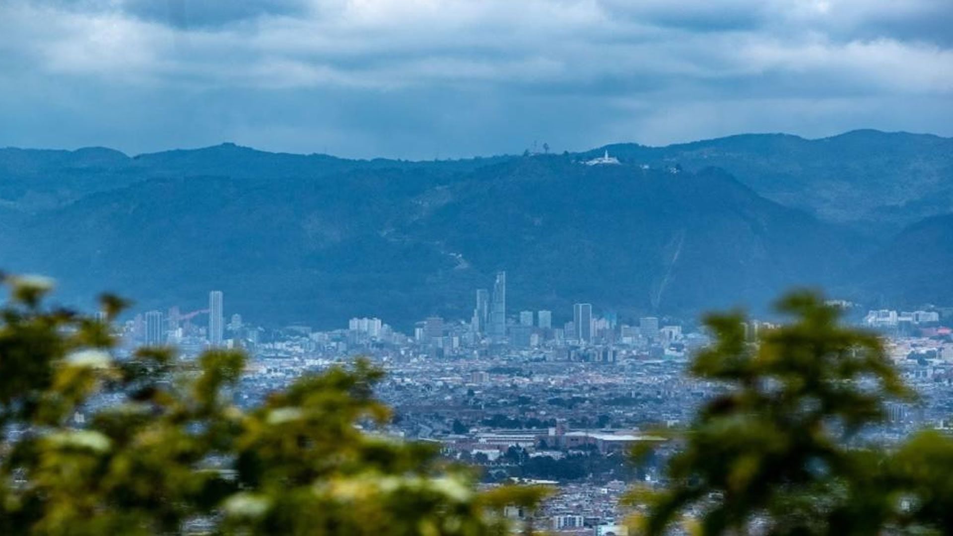 Cerros orientales de Bogotá. Foto: Alcaldía de Bogotá.