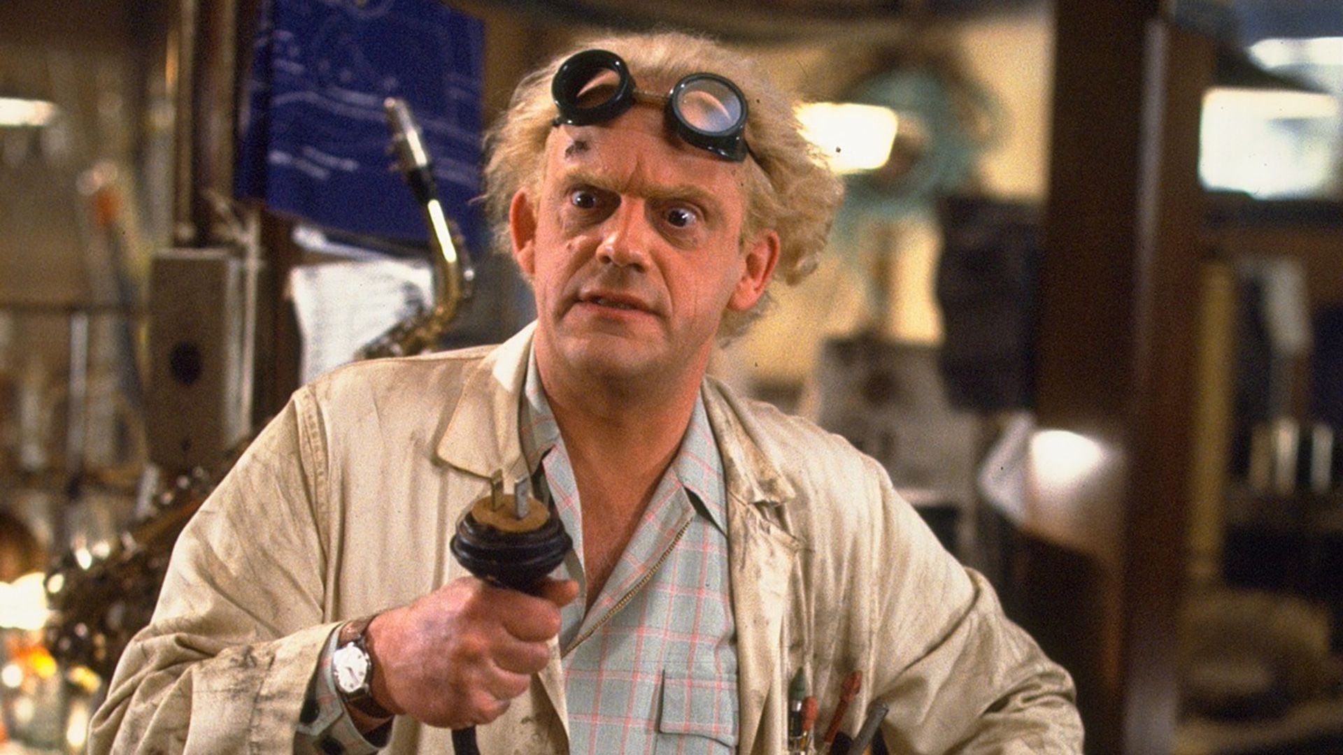 Christopher Lloyd Volver al futuro