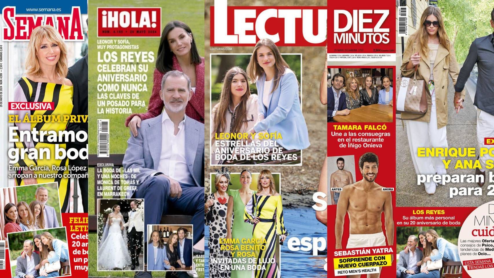 Las portada de la revistas del 22 de mayo de 2024.