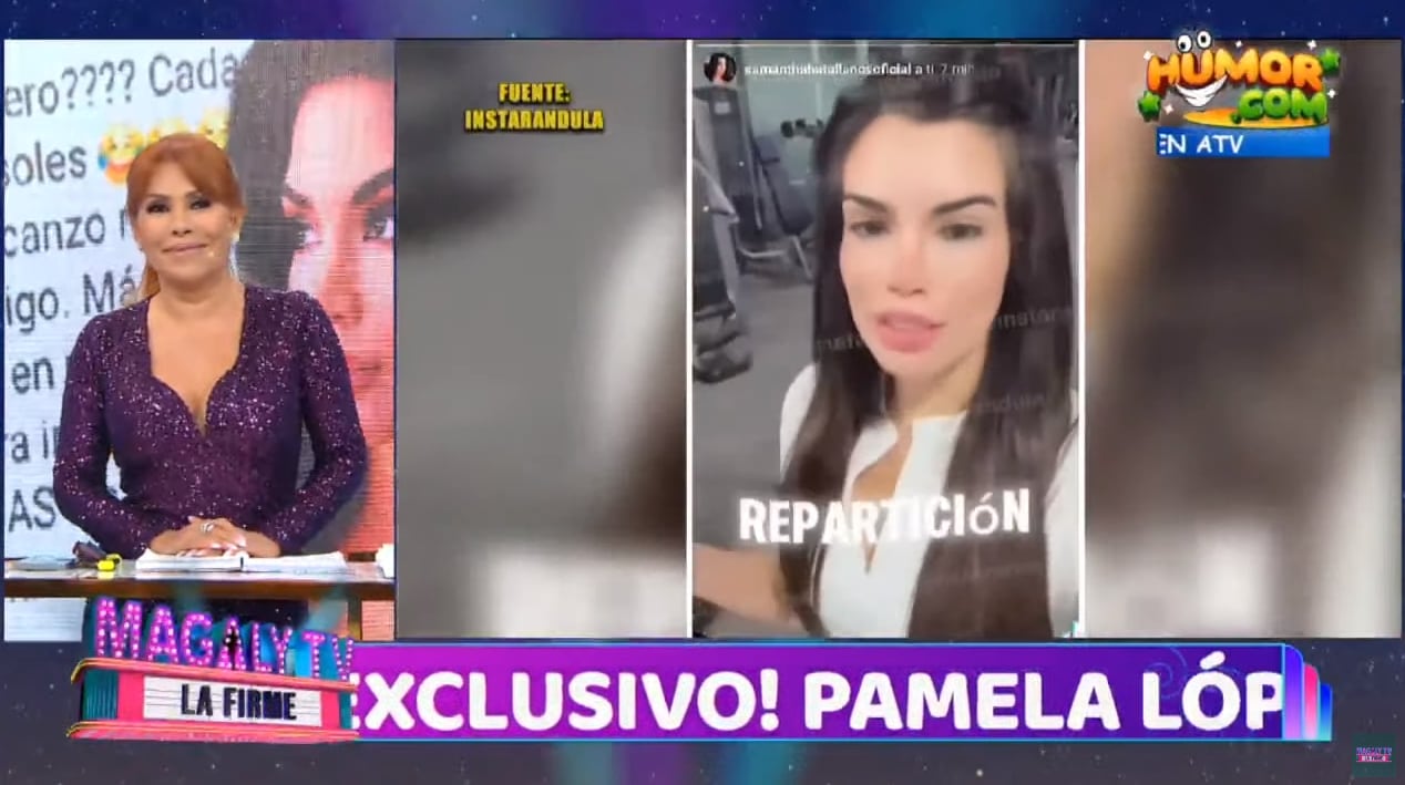 Magaly TV La Firme. (Captura de ATV)