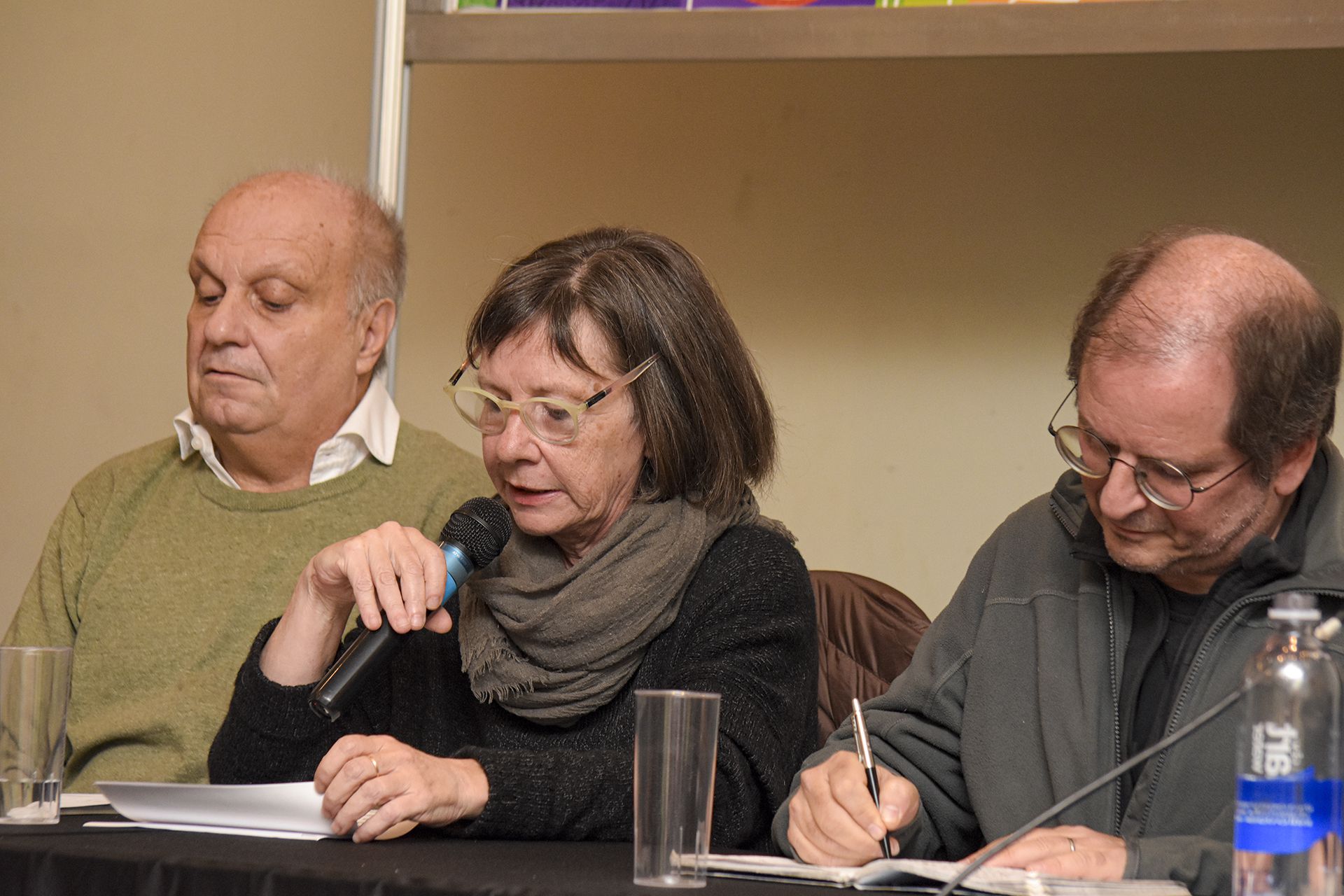 Debate en la Feria, Lucas Llach, Hernán Lombardi, Alejandra Laurencich, Martín Kohan, María O'Donnell