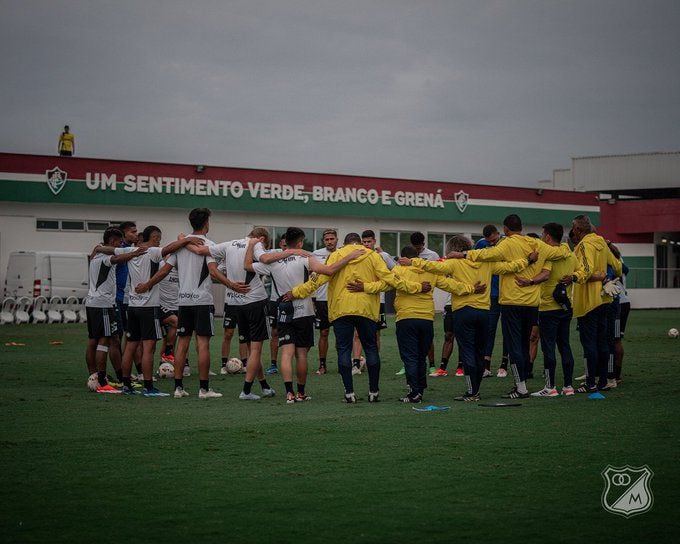 El equipo bogotano está listo para enfrentar su último partido contra Flamengo en Copa Libertadores 2024 - crédito Millonarios FC Oficial