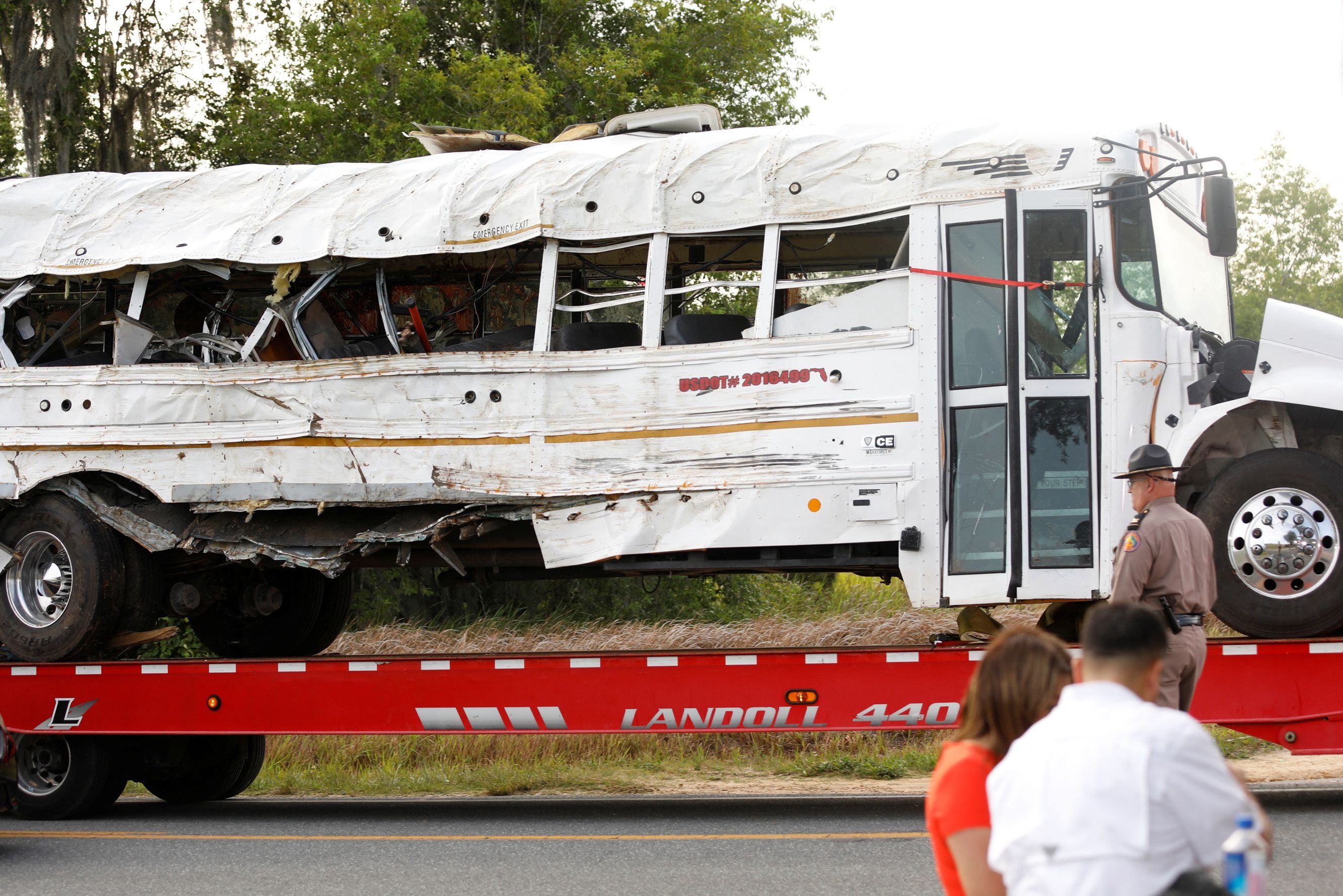 El accidente ocurrió cerca de Dunnellon, Florida. (Crédito: REUTERS/Octavio Jones)