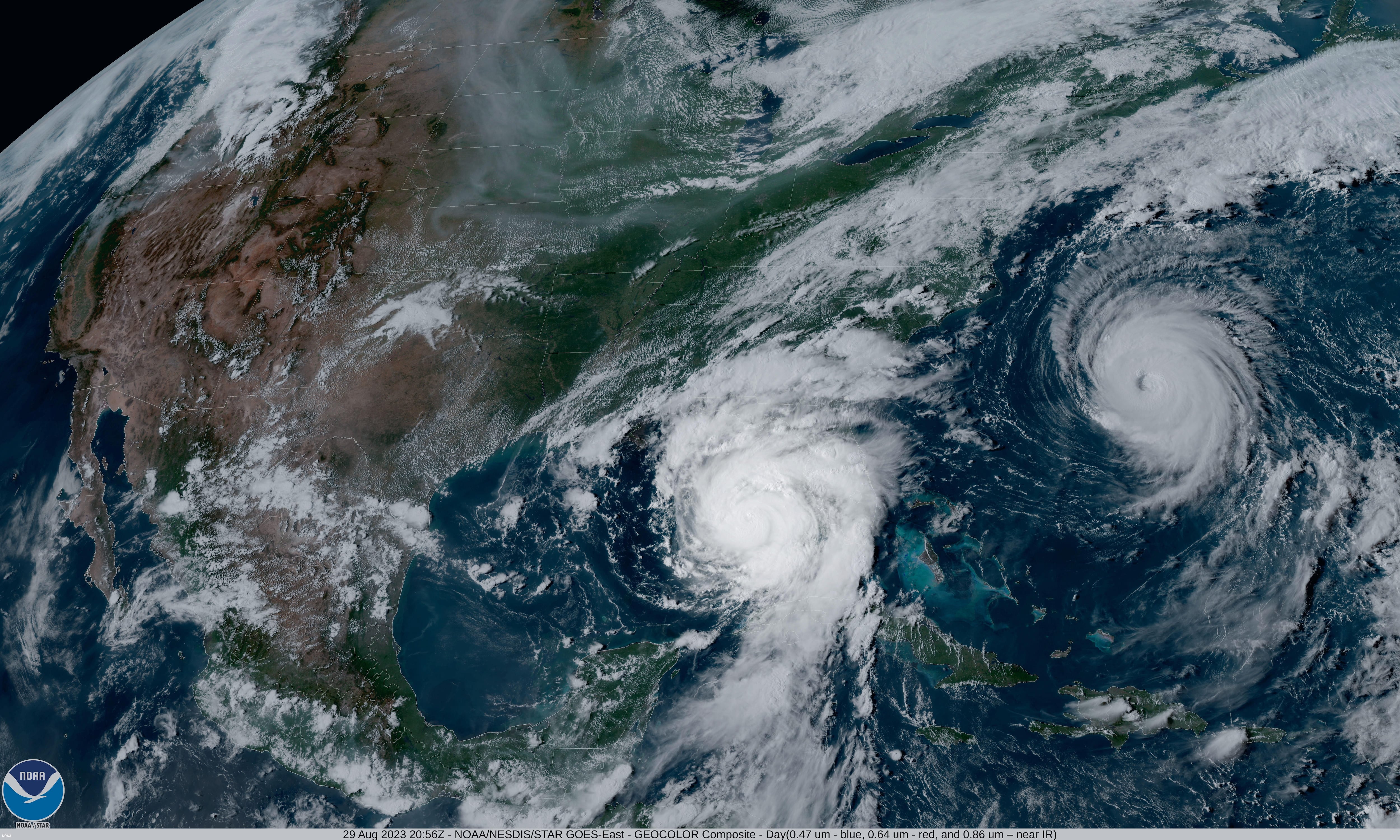 NOAA predice una temporada de huracanes en el Atlántico superior a lo normal en 2024