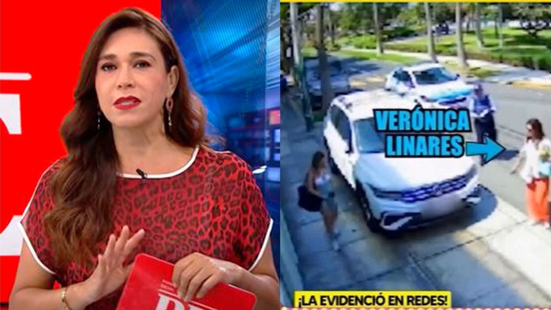 Verónica Linares es acusada de estacionarse en zona prohibida.