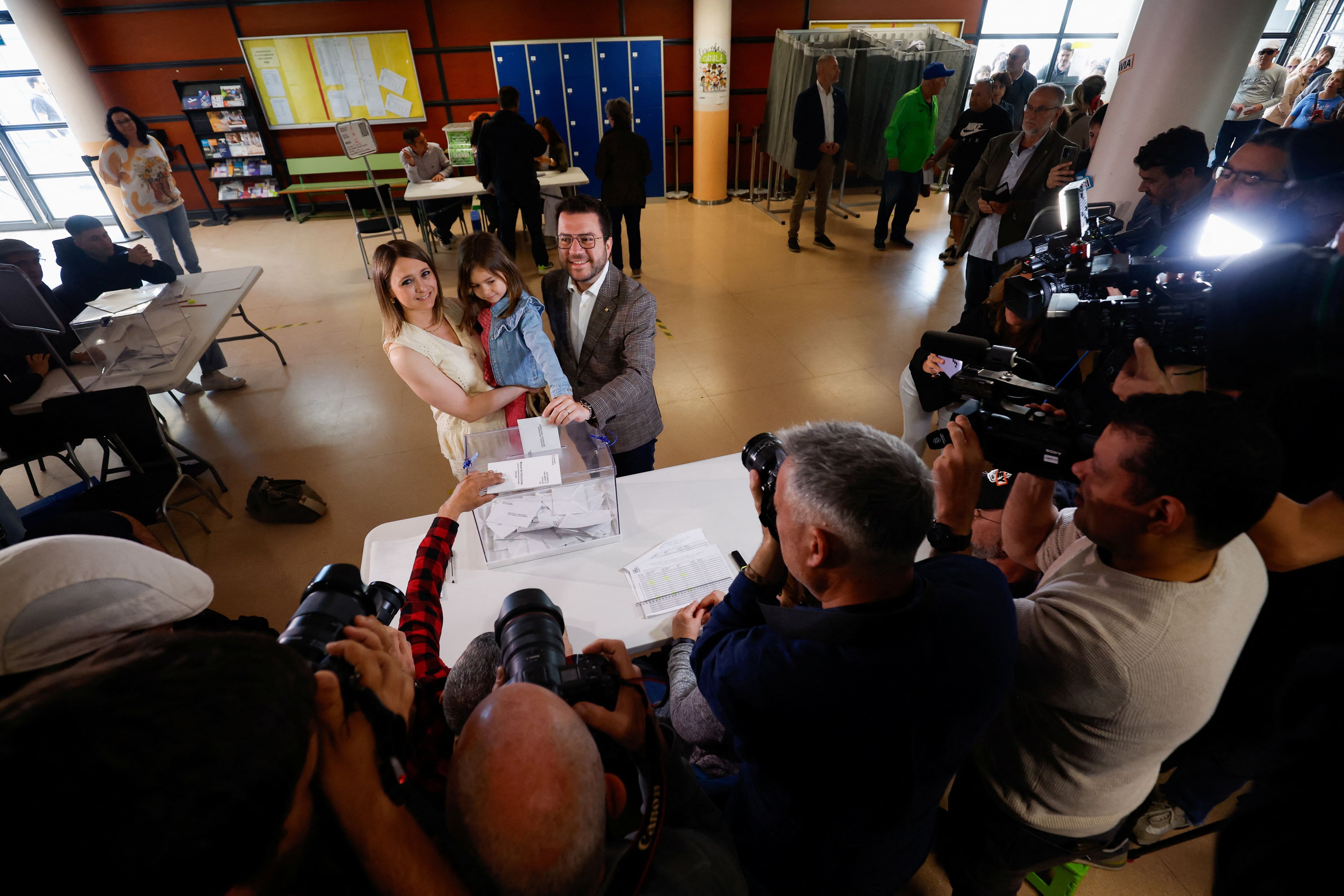 Pere Aragonès, de ERC. (Albert Gea/Reuters)