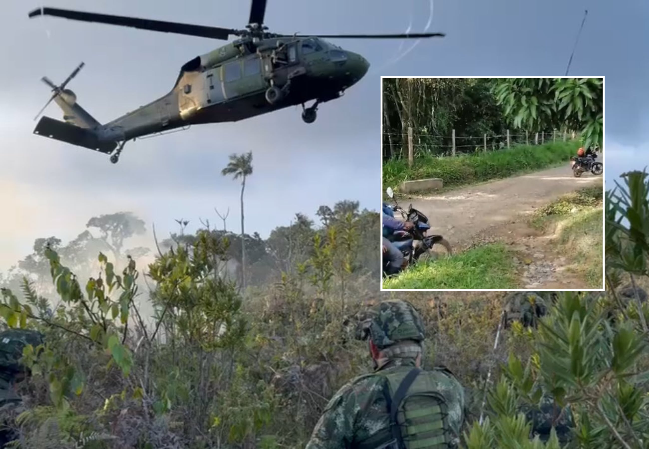 Enfrentamientos entre el Ejército Nacional y las disidencias