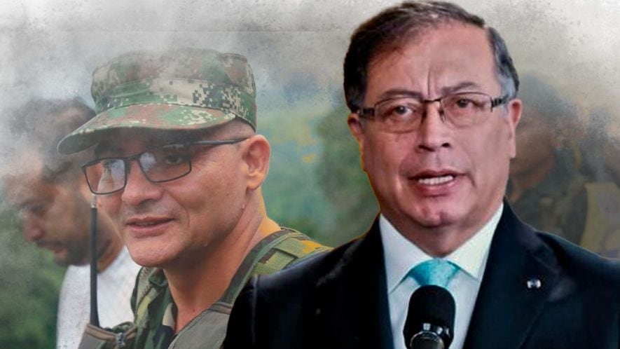 Gustavo Petro arremetió contra las disidencias de las Farc y el ELN- crédito Jesús Avilés/ Infobae