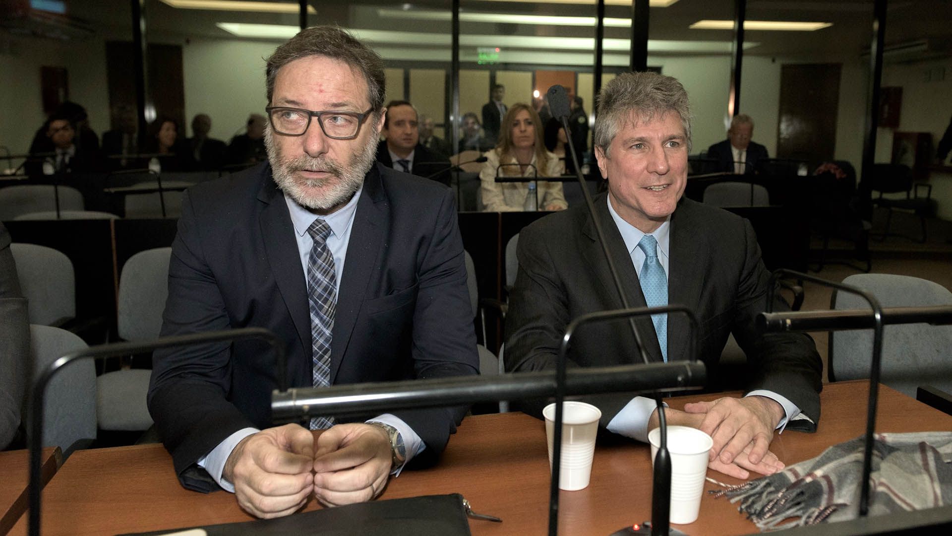 Amado Boudou, durante el juicio por Ciccone (Adrián Escandar)