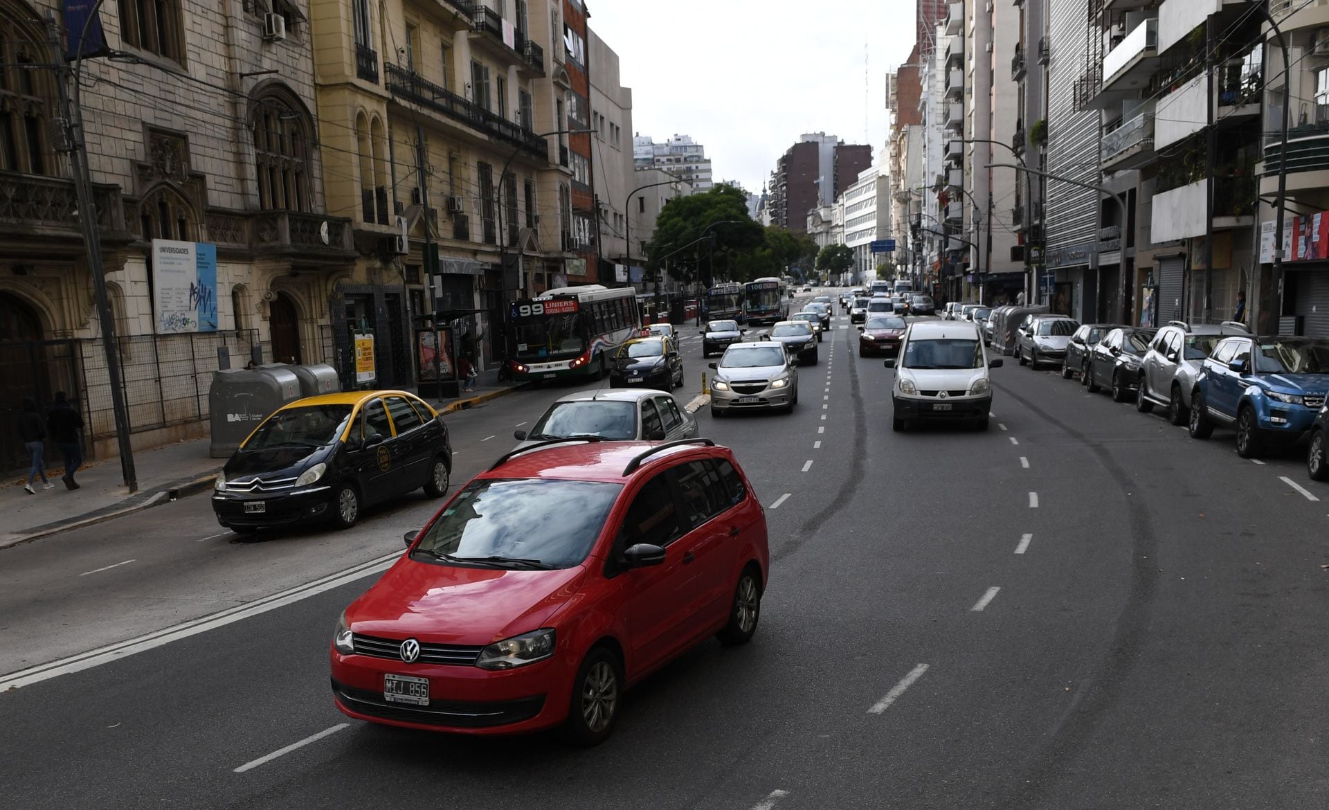 Trafico Cuarentena - CABA