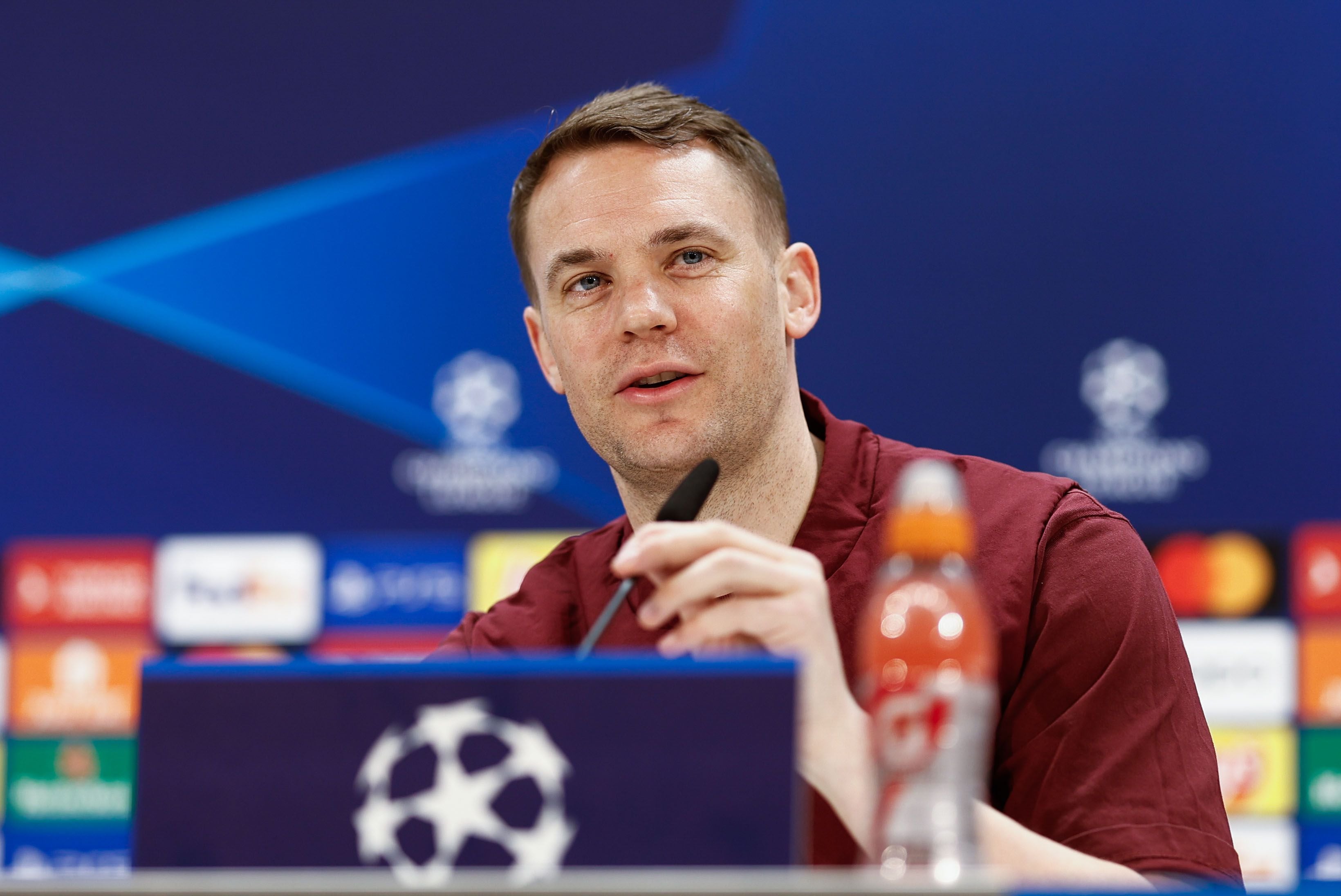 Neuer habló en la conferencia de prensa previa al duelo (Efe)