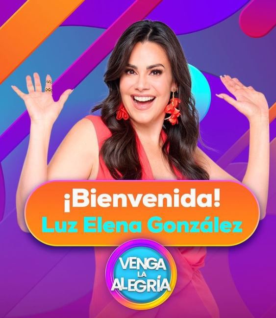 Luz Elena González  entró a TV Azteca en febrero del 2023 
(Foto: Instagram/@vengalaalegria)