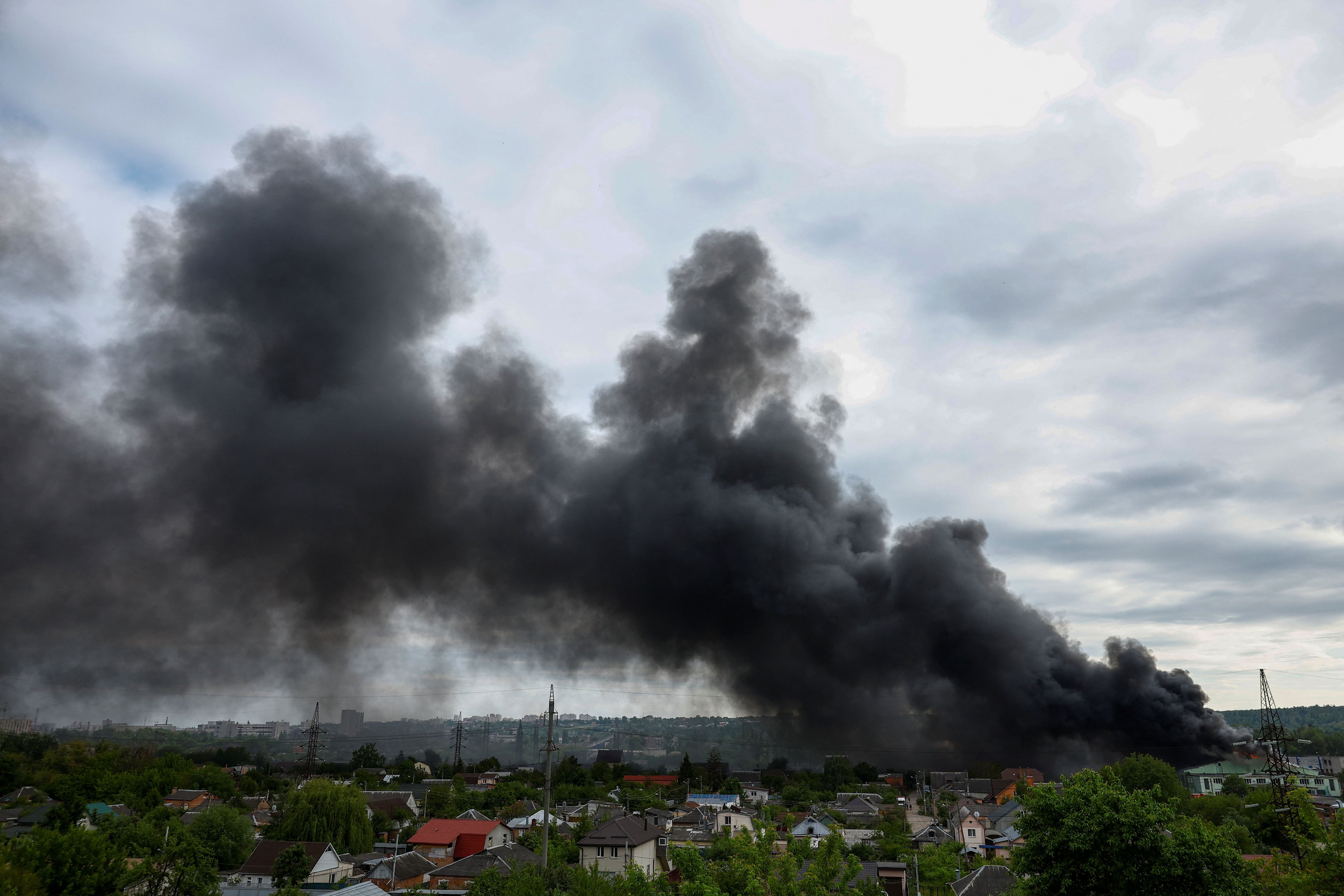 El pasado 10 de mayo Rusia inició una intensa oleada de ataques sobre Kharkiv (REUTERS)