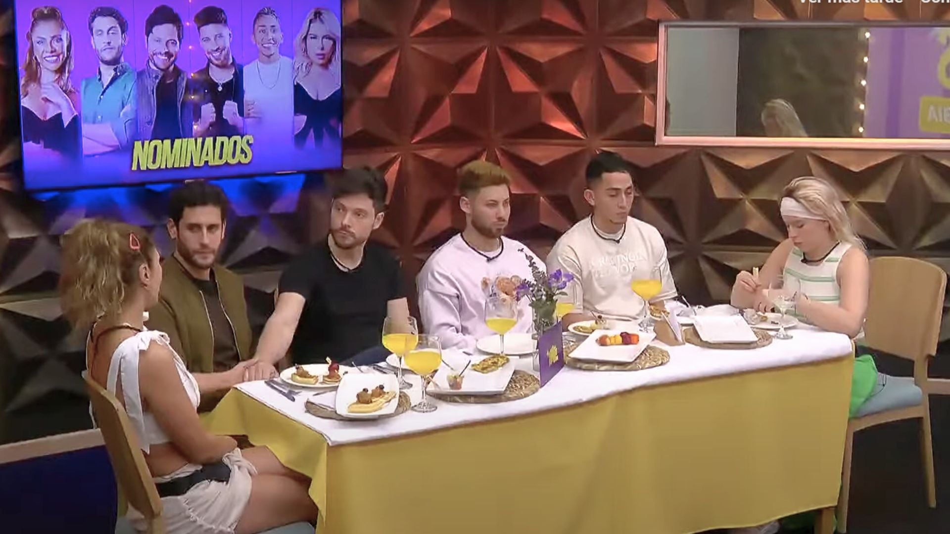 Nominados 'La casa de los famosos Colombia' compartieron el habitual 'brunch'