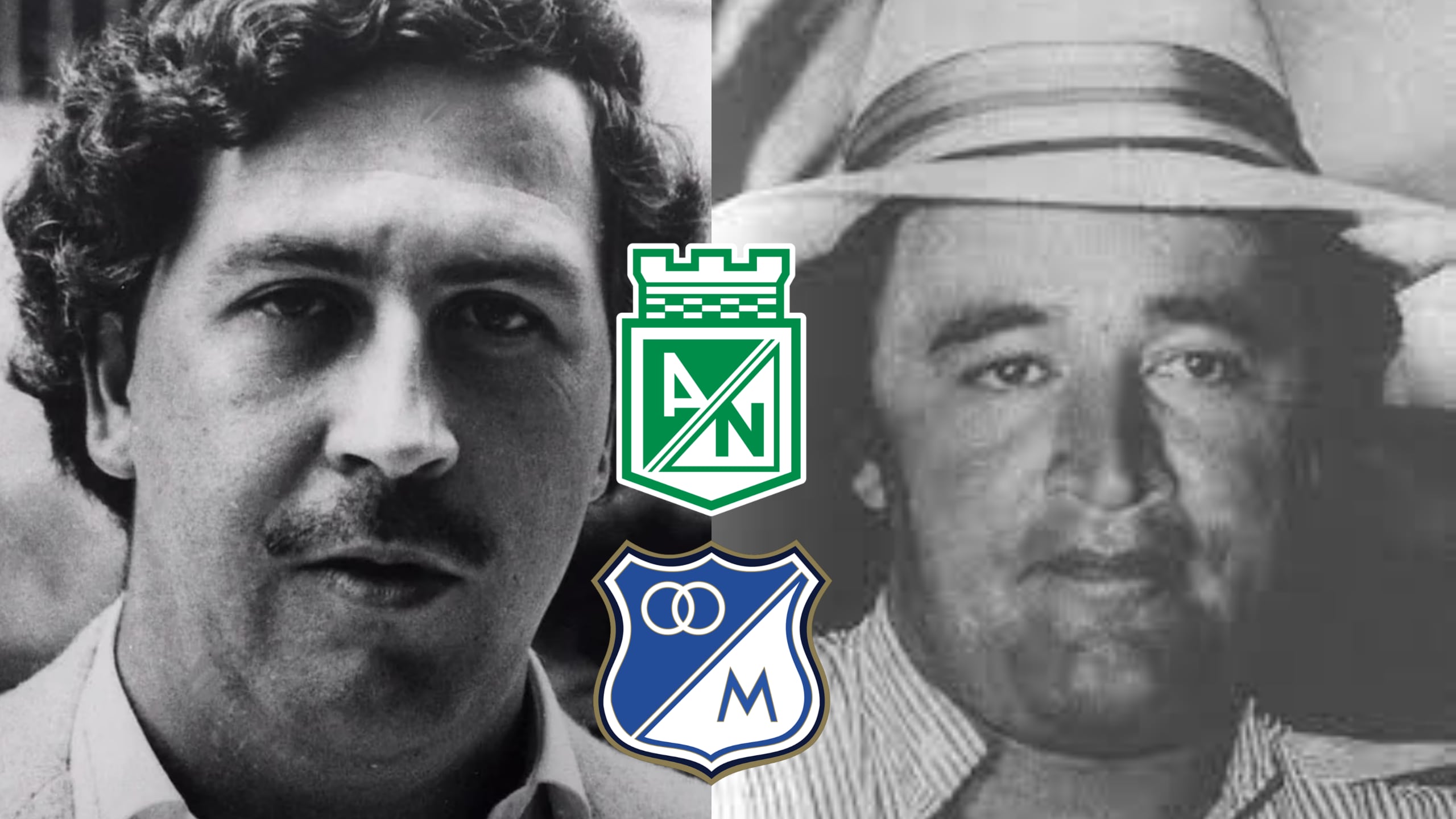 Pablo Escobar y Gonzalo Rodríguez Gacha