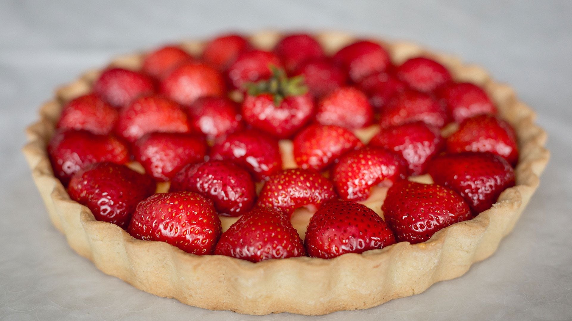 T﻿arta de frutillas 1920