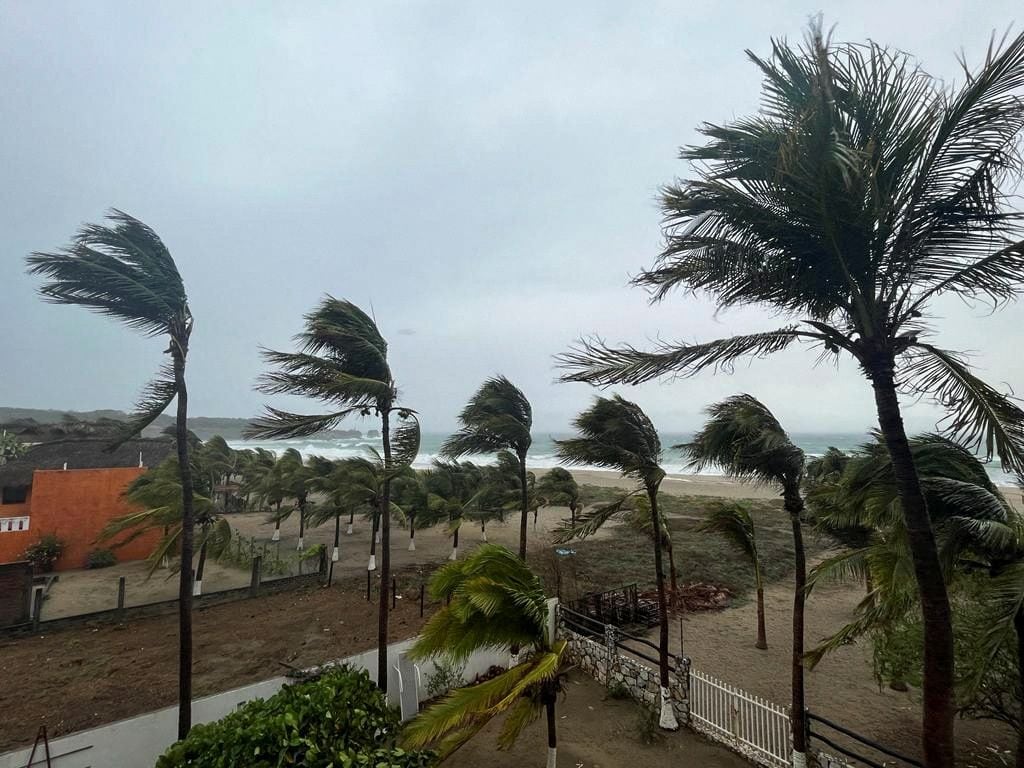 El norte de México es afectado por fuertes vientos, incluyendo estados de la Península de California. REUTERS/Jose de Jesus Cortes