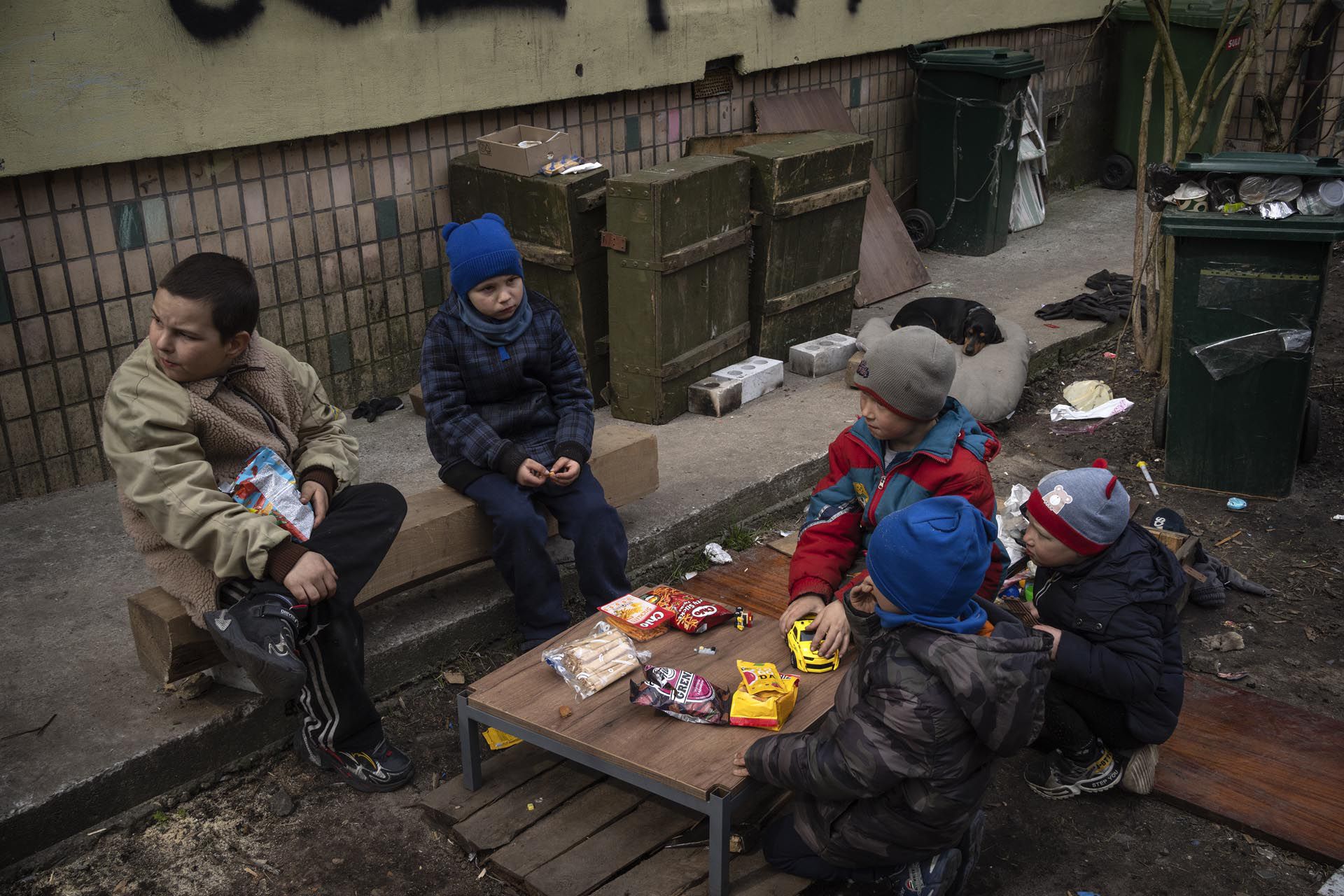 Fotos AP: Imágenes no publicadas de la guerra en Ucrania