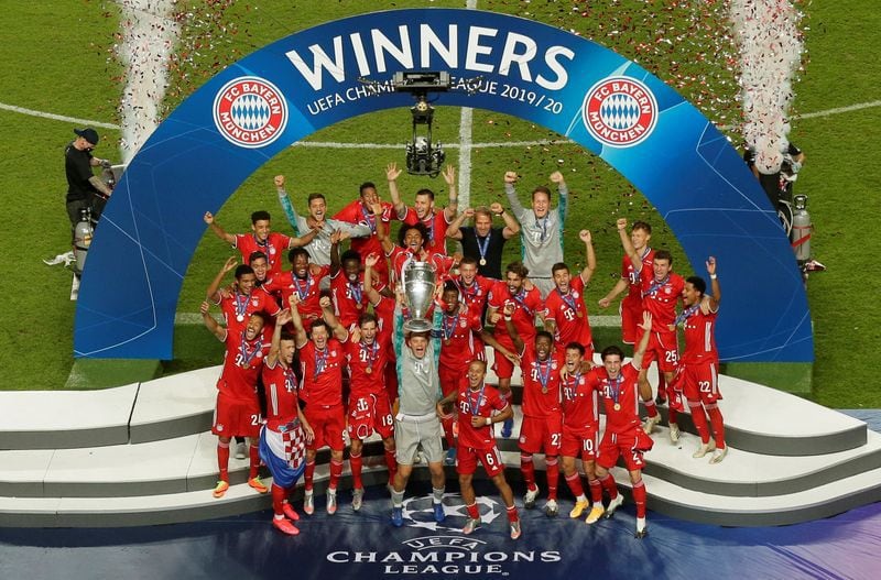 Bayern Munich fue campeón de la Champions League ante PSG en 2020, un año después de que James Rodríguez saliera del equipo por problemas con el clima y la exigencia en el club - crédito Manu Fernández/Pool vía REUTERS