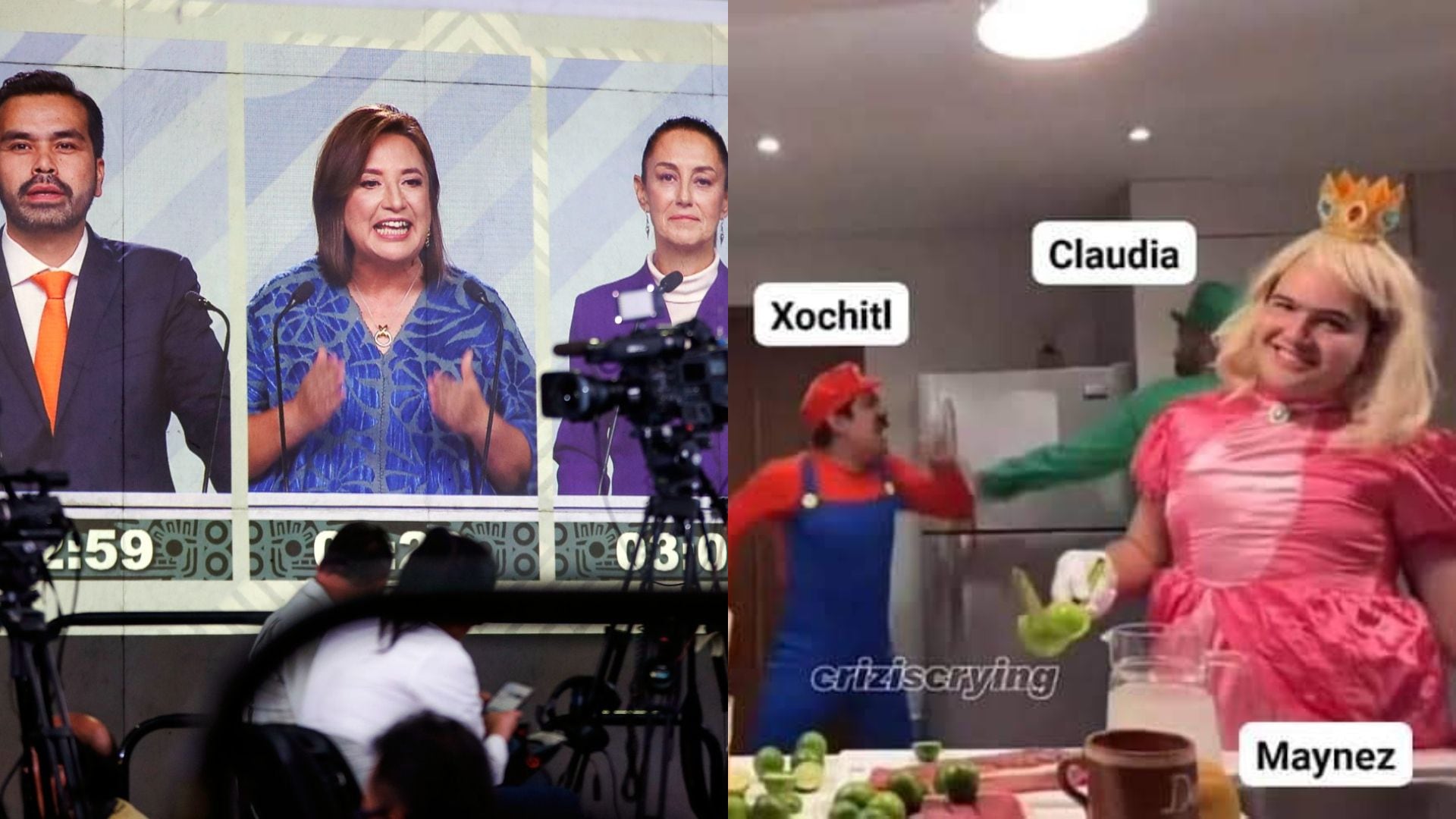 Las redes explotan tras el tercer debate presidencial entre Claudia Sheinbaum, Xóchitl Gálvez y Máynez
(Fotos: RS)