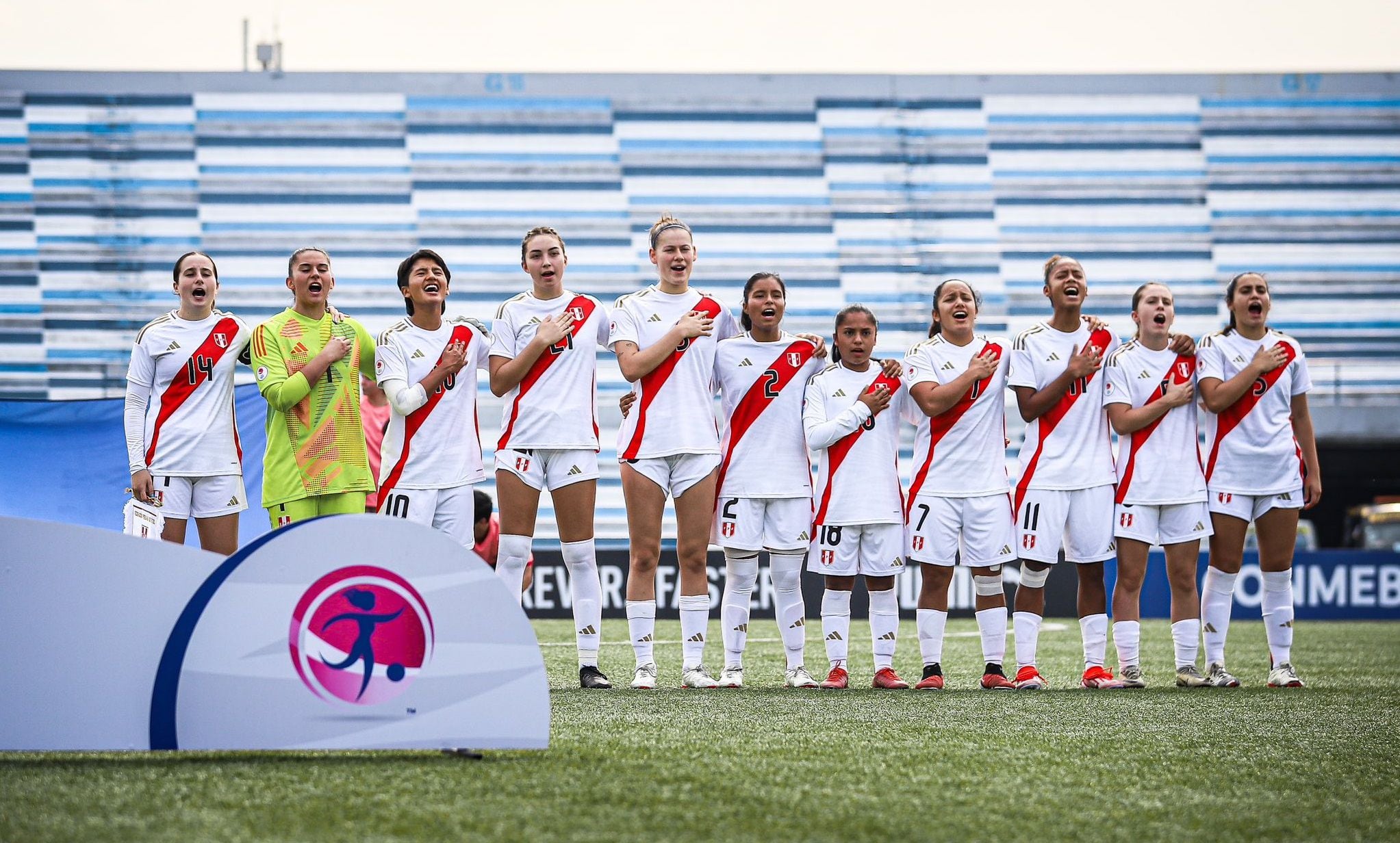 La selección peruana femenina sub 20 sueña con clasificar al Mundial de Colombia. - créditos: FPF