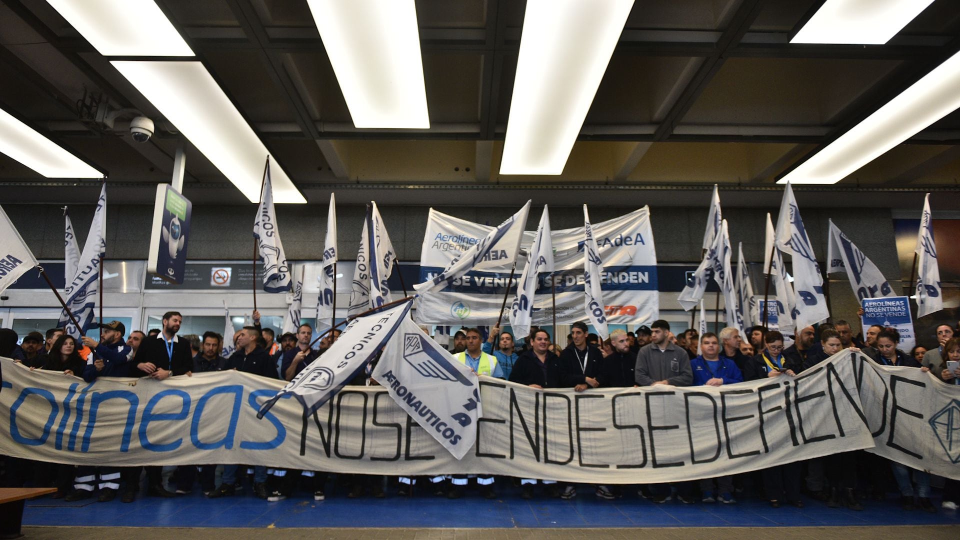 Paro - Aeroparque - Asambleas gremiales