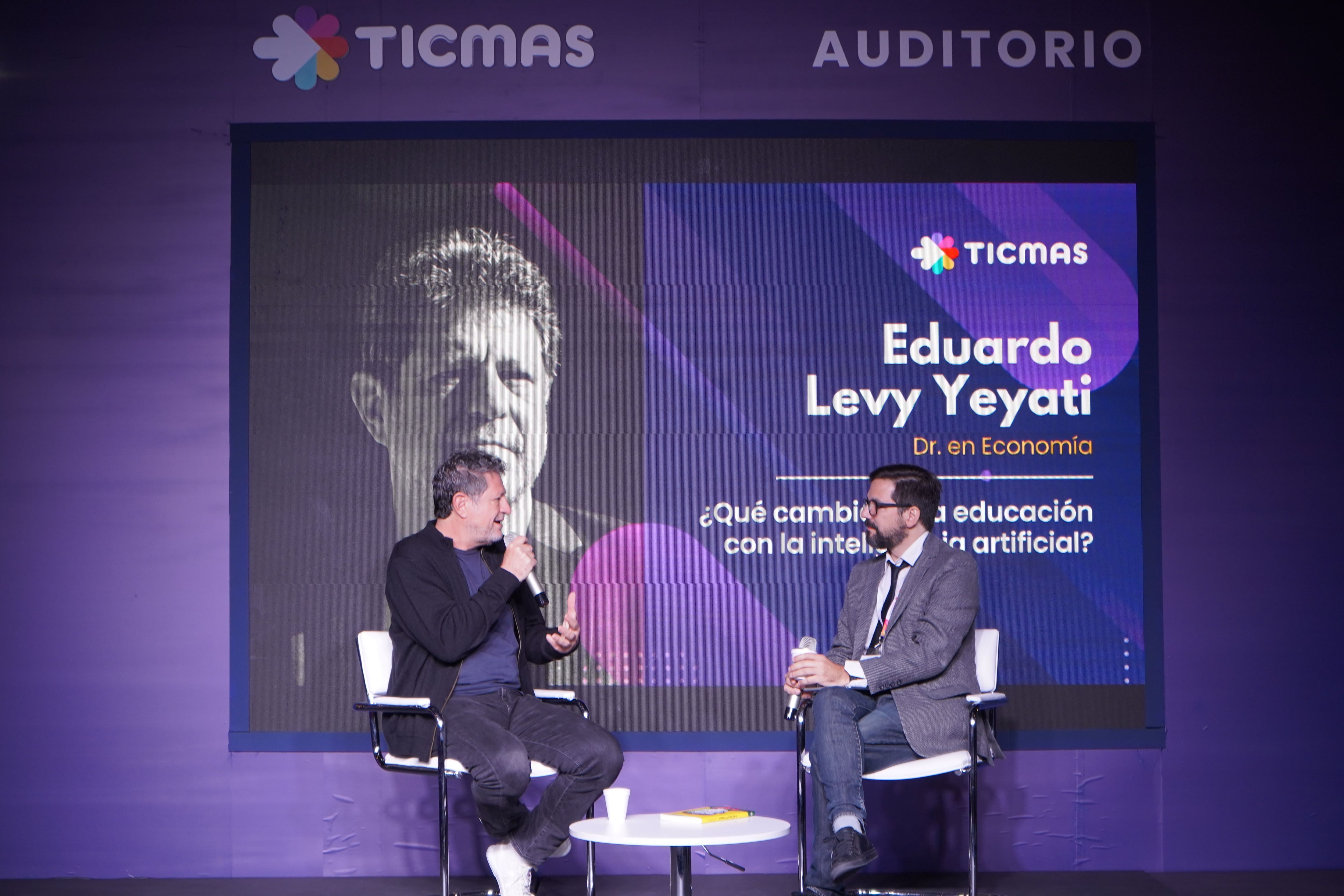 Eduardo Levi Yeyati conversó con Ticmas en la FIL de Buenos Aires