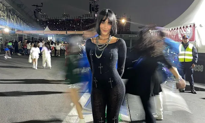 Aitana en el concierto de Taylor Swift en Ciudad de México (Instagram)