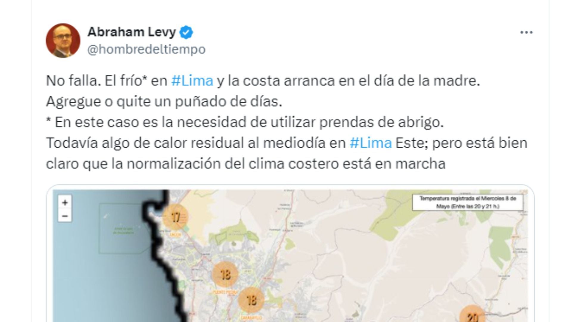 En las últimas semanas de otoño, el clima en Lima se mostró cambiante: con mañanas más frías, pero tardes con importante sensación de calor.