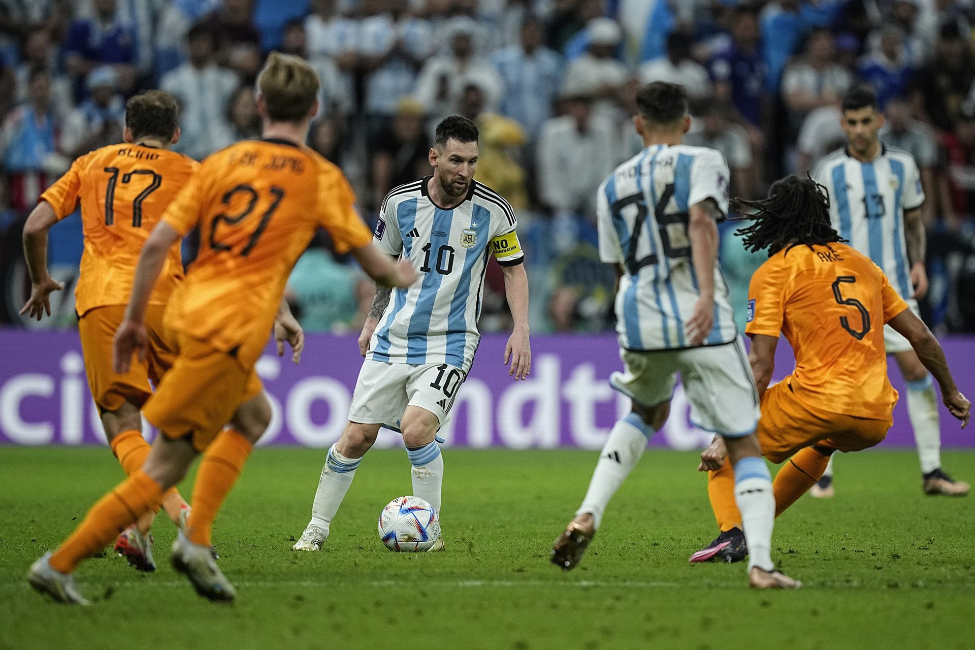 Mundial Qatar 2022 - Argentina vs Holanda Paises Bajos