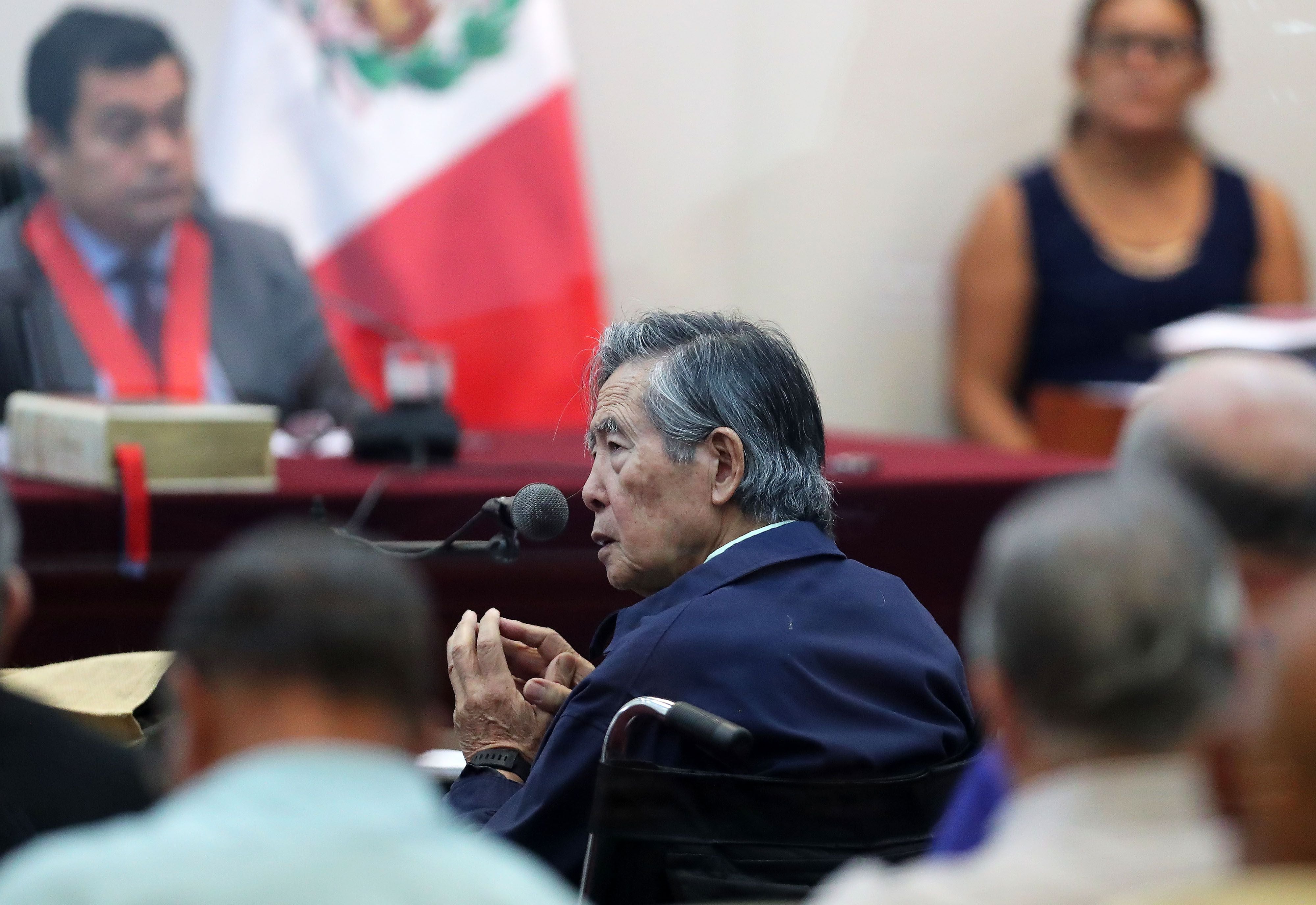Foto de archivo del expresidente peruano Alberto Fujimori. EFE/Ernesto Arias

