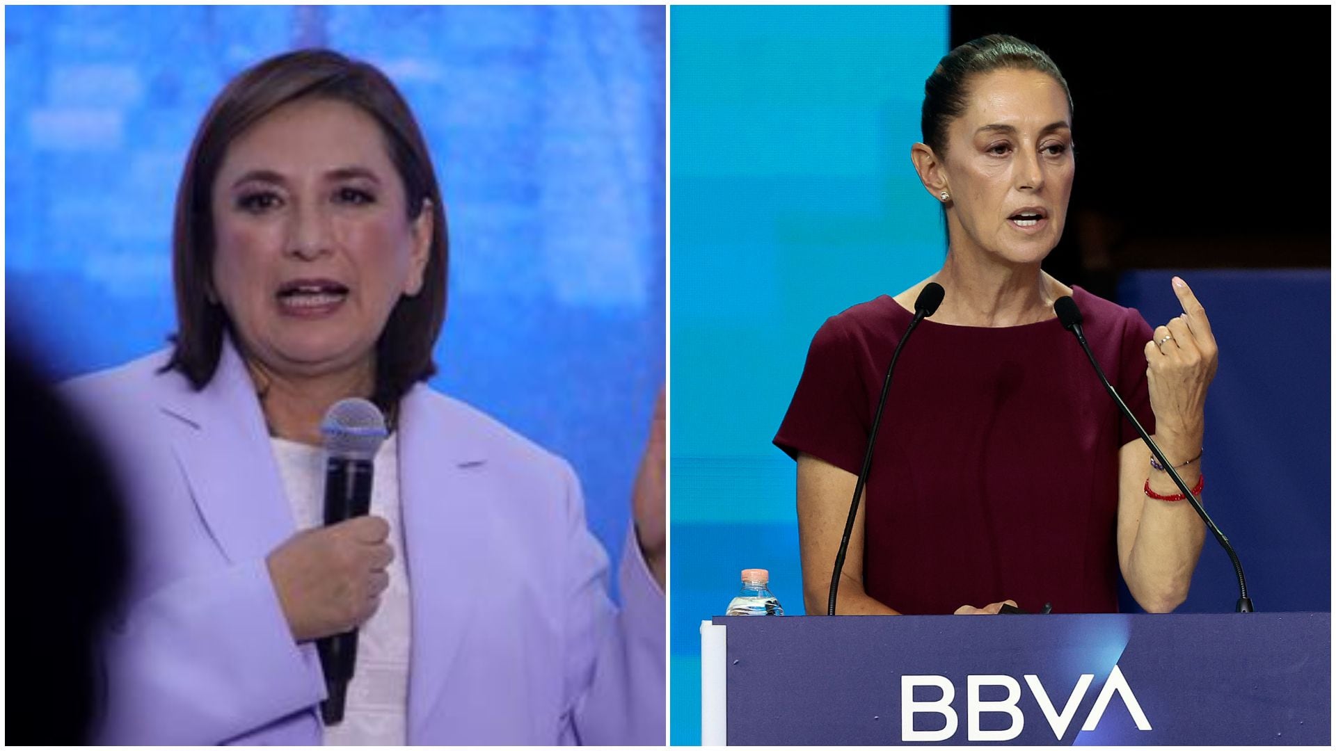 Xóchitl Gálvez - Claudia Sheinbaum - México - 7 de mayo