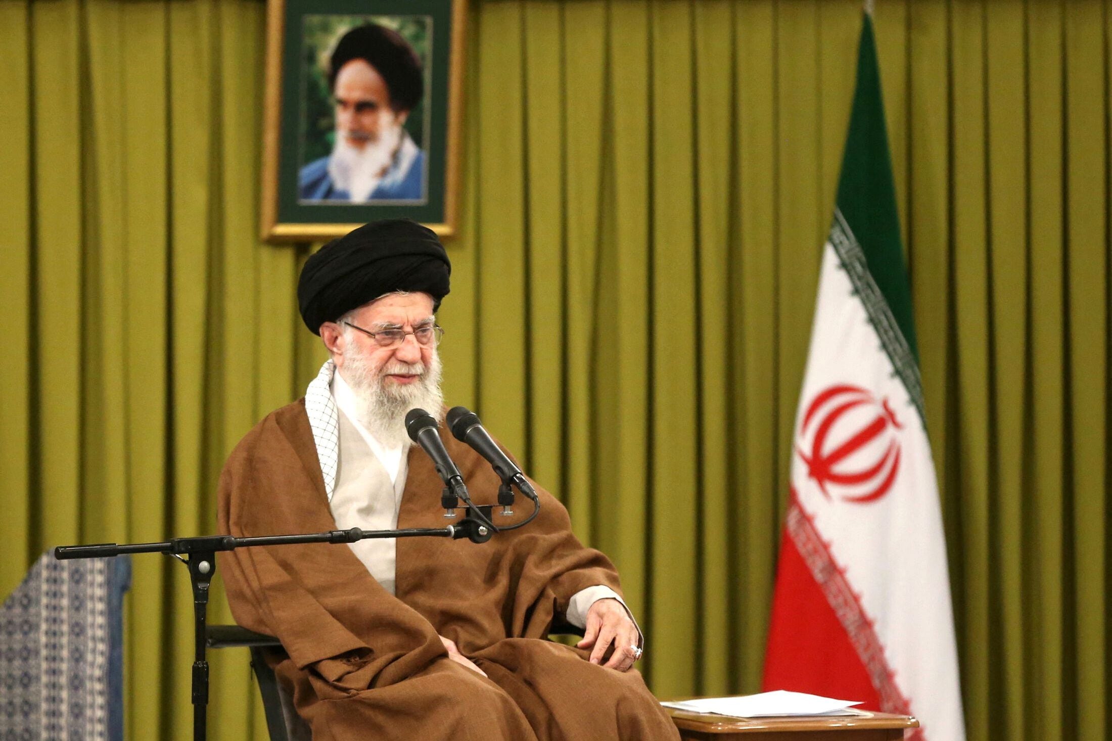 Ali Khamenei, líder Supremo de Irán (West Asia News Agency/Handout via REUTERS)