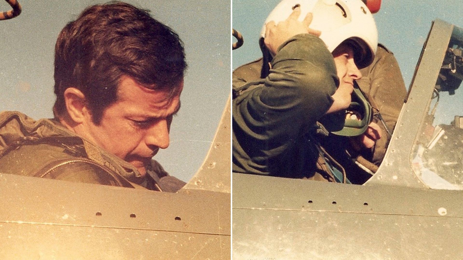 Alejandro Francisco y Luis Collavino, los dos pilotos de los Super Étendard, encargados de lanzar el último misil Exocet